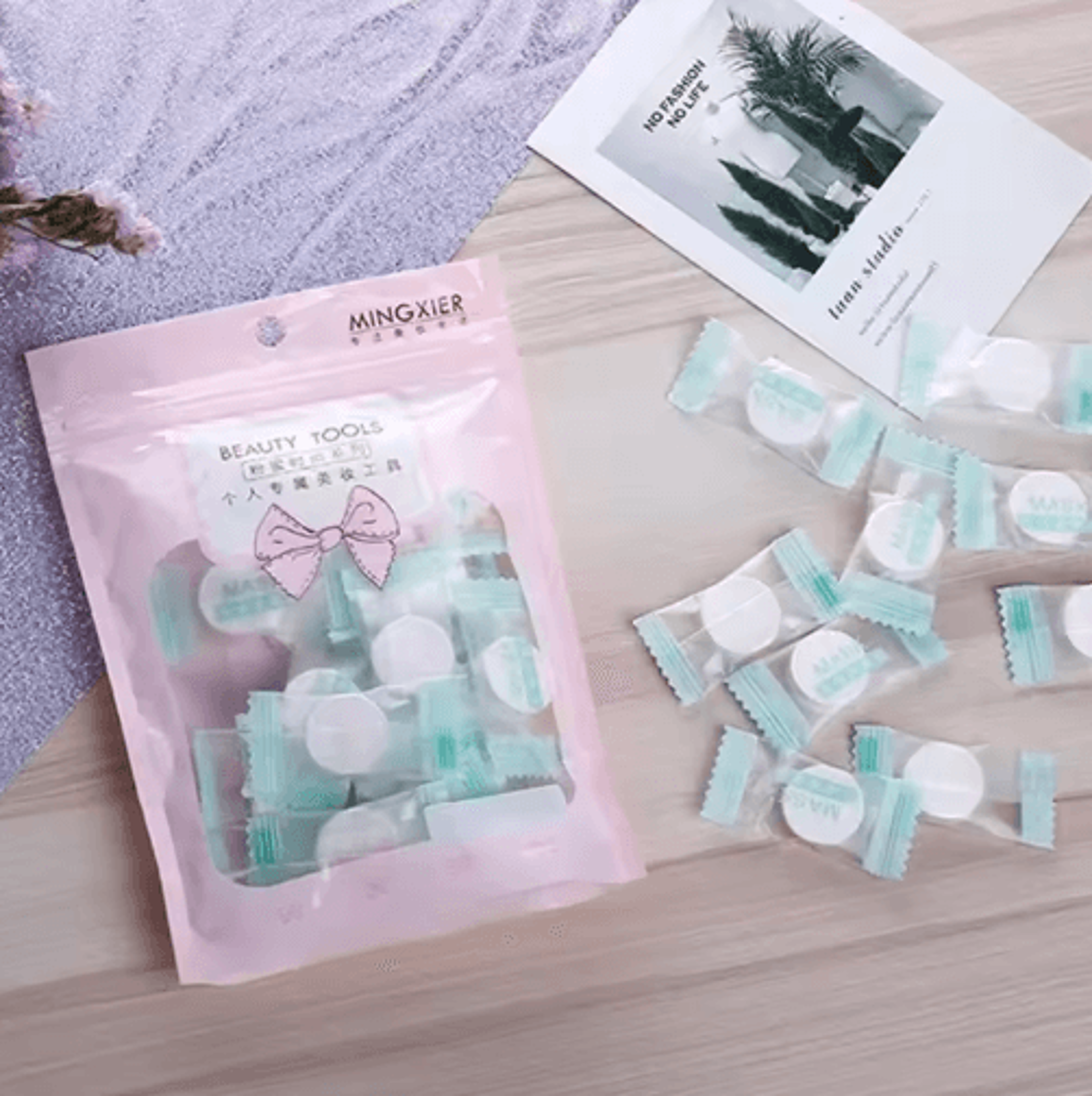 Portable Compressed Face Towels  Disposable Cotton Coin Tissue For Travel  Skincare 5