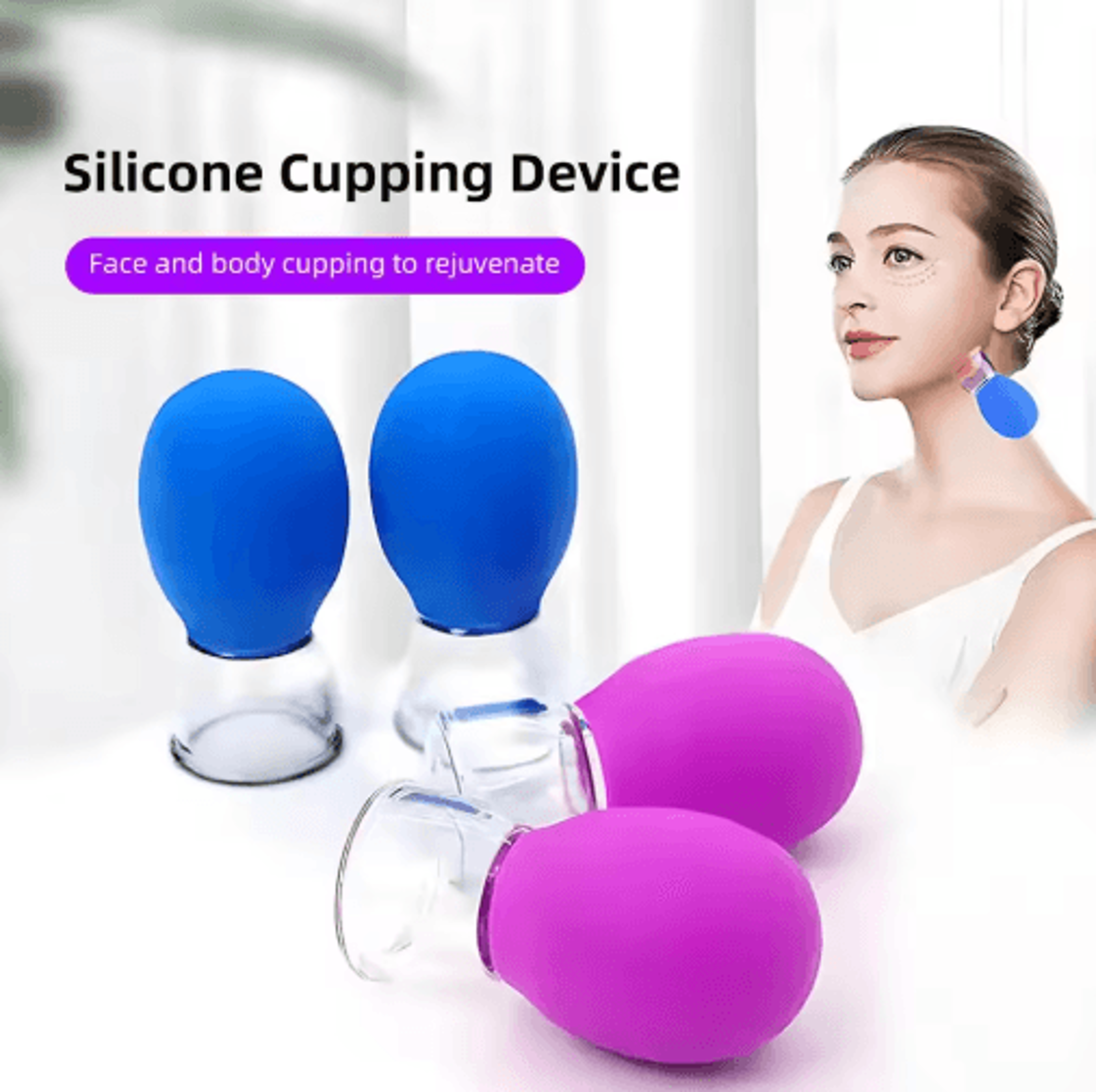 Facial Cupping Machine  Vacuum Facial Massager With Negative Pressure For Skin Care 7