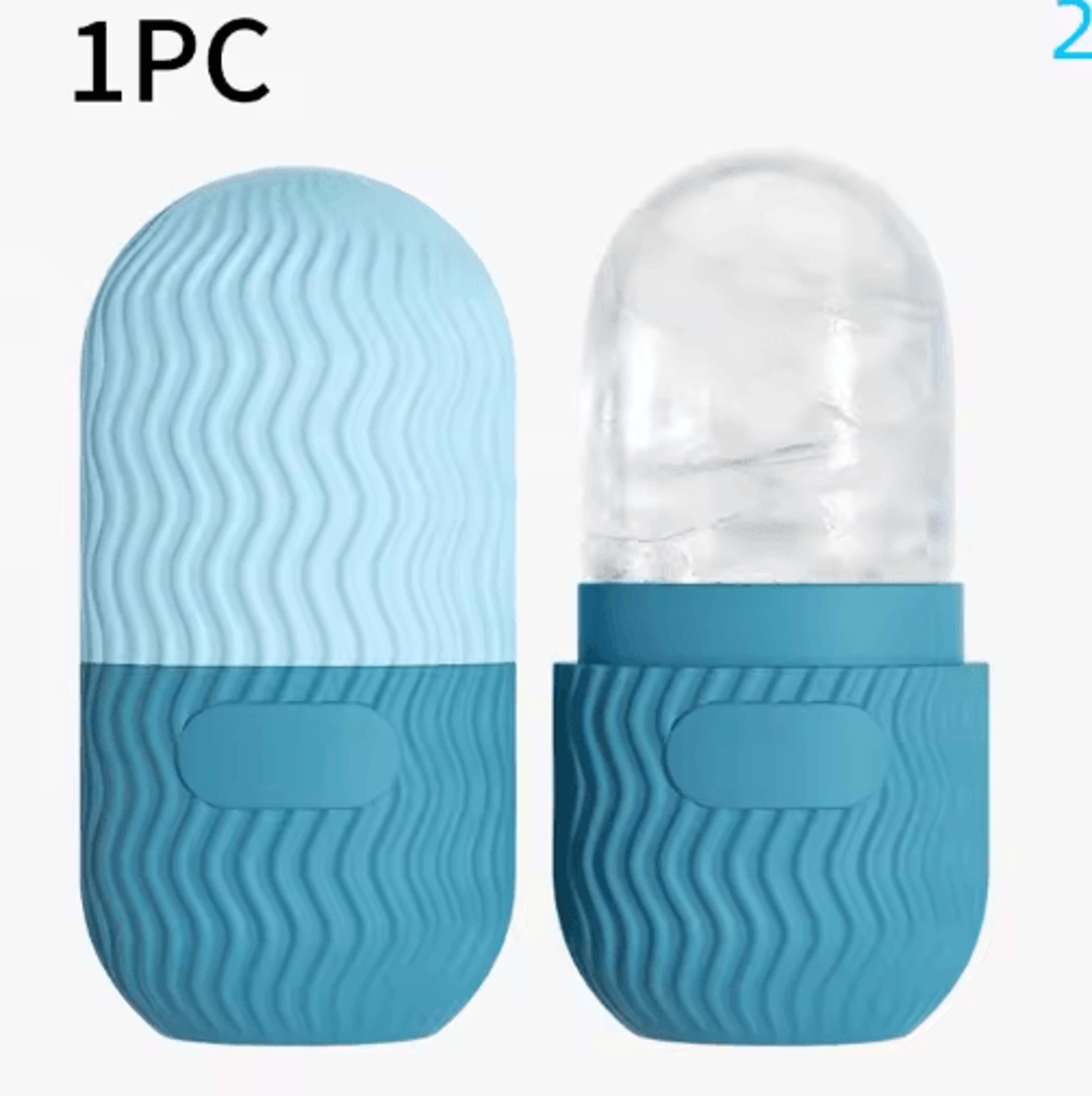 Silicone Face Ice Roller  Reusable Cold Therapy Beauty Tool For Refreshing Skincare 4