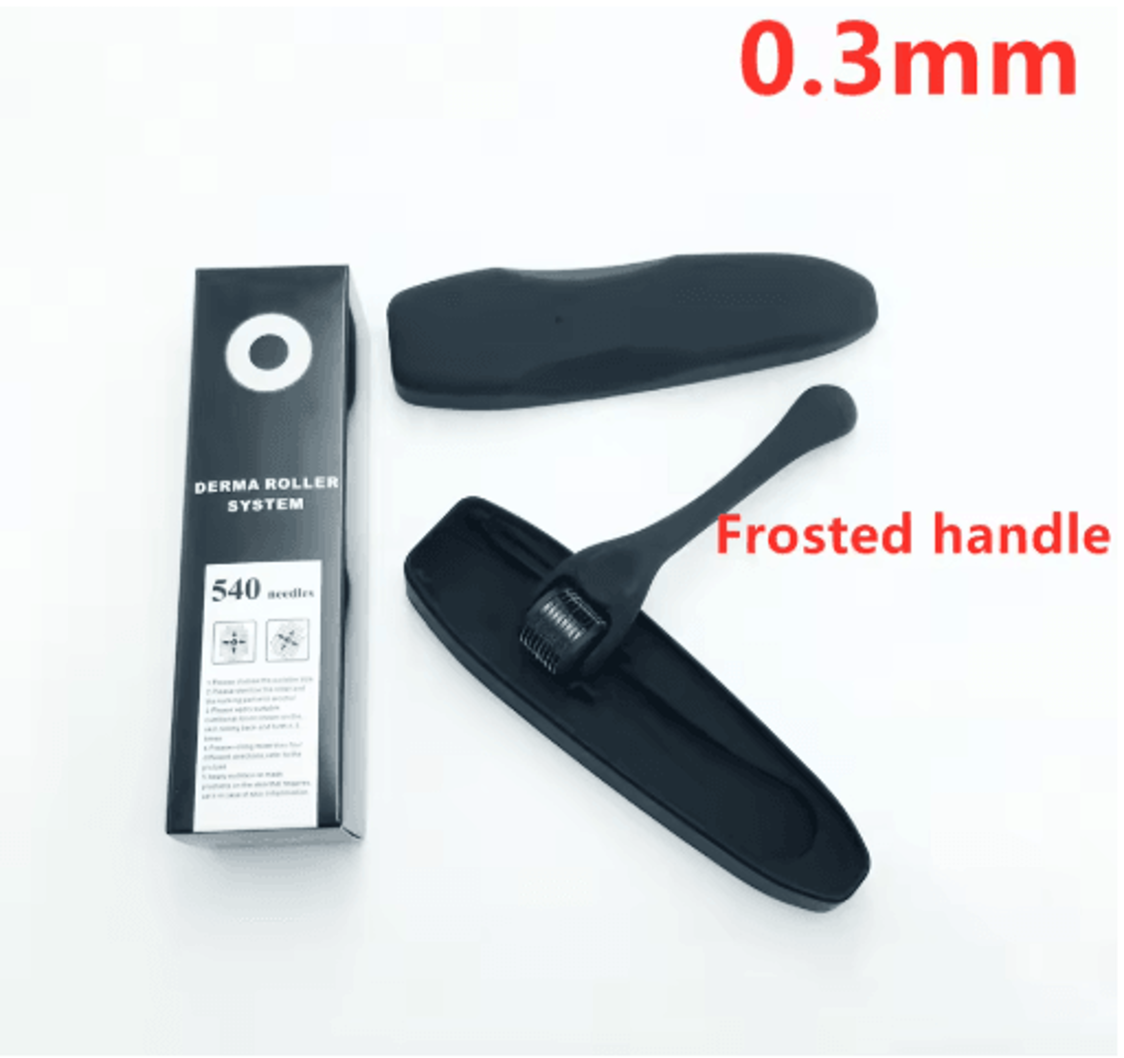 540 Titanium Derma Roller  Precision Microneedle Skin Care Tool For Face 1