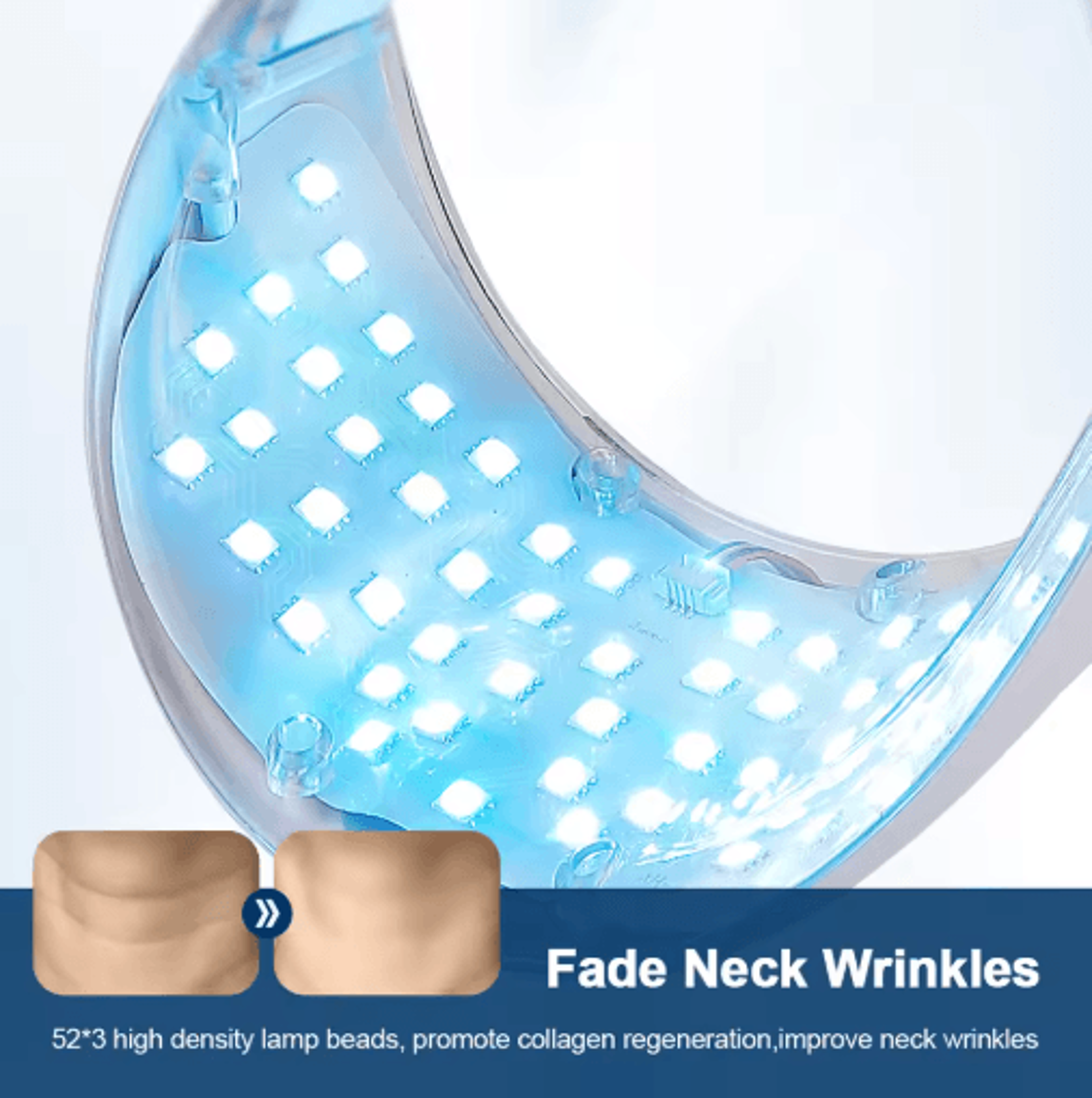 7Color LED Neck Mask  Photon Light Therapy Beauty Mask For Neck Skincare 6