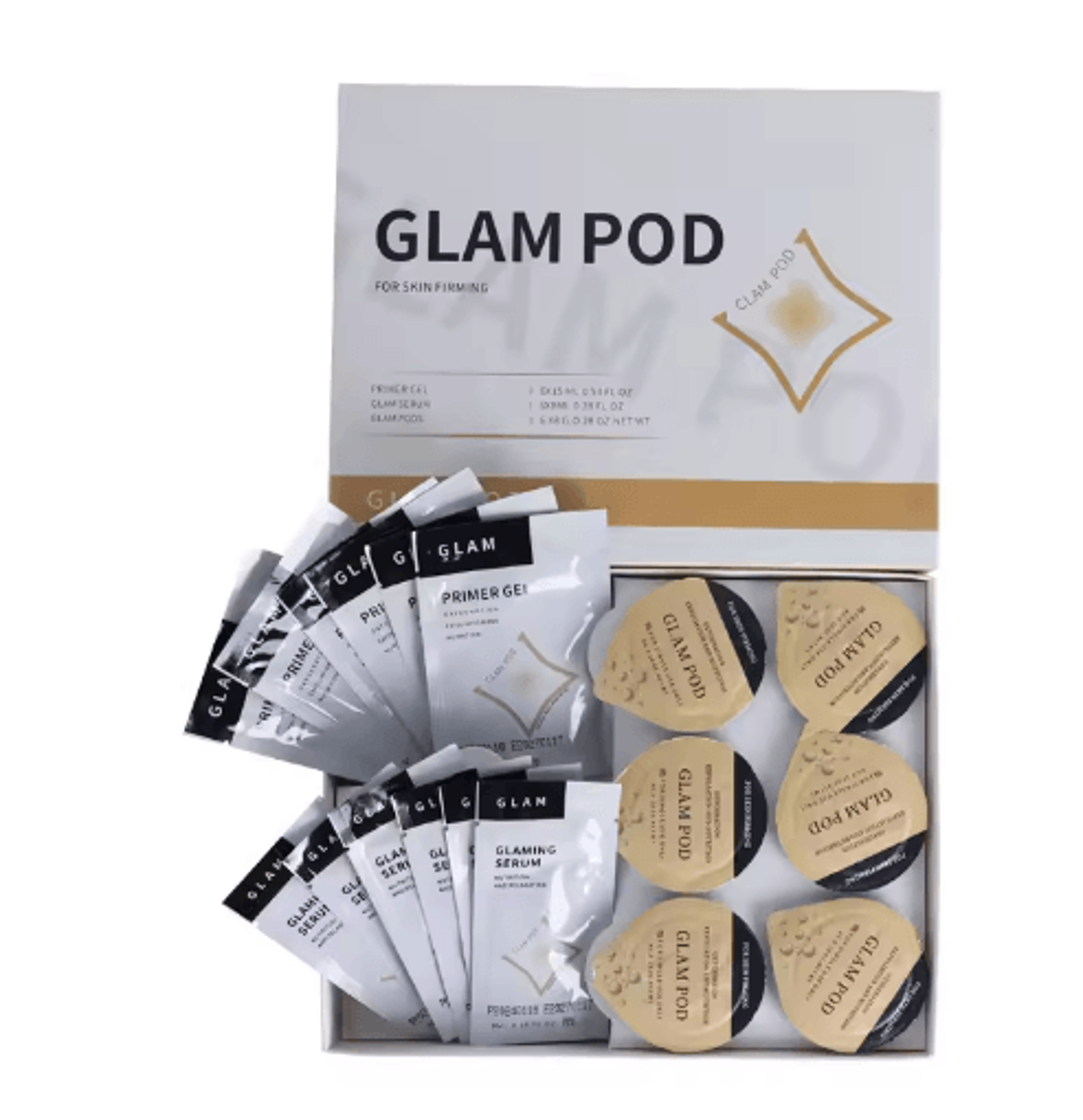 CO2 Glam Pods For Bubble Facial  Aqua Facial Machines  Facial Spa Skincare Serum Pods 2