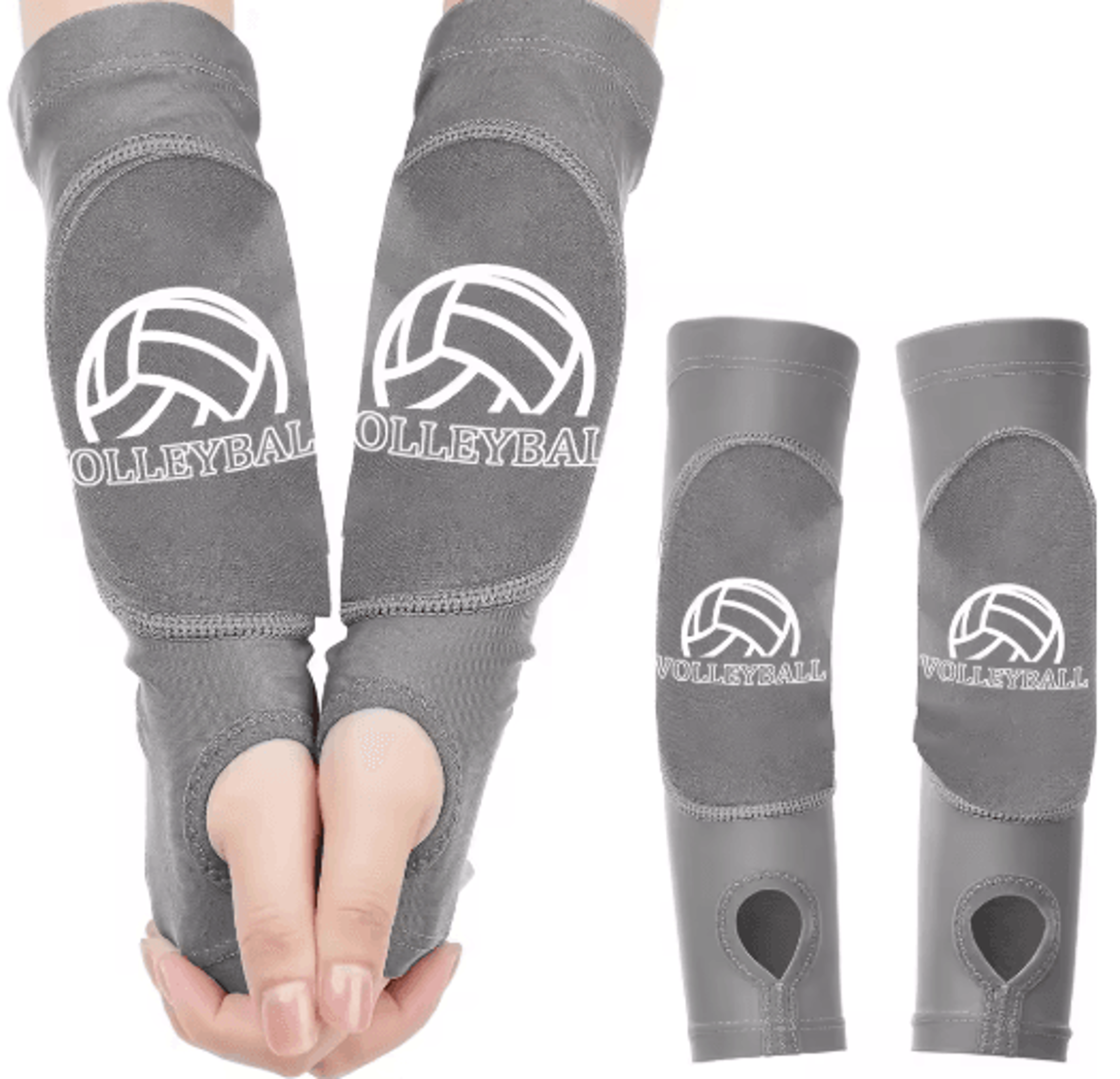 Girls Volleyball Arm Sleeves  Padded Passing Sleeves With Foam Protection For Youth 3