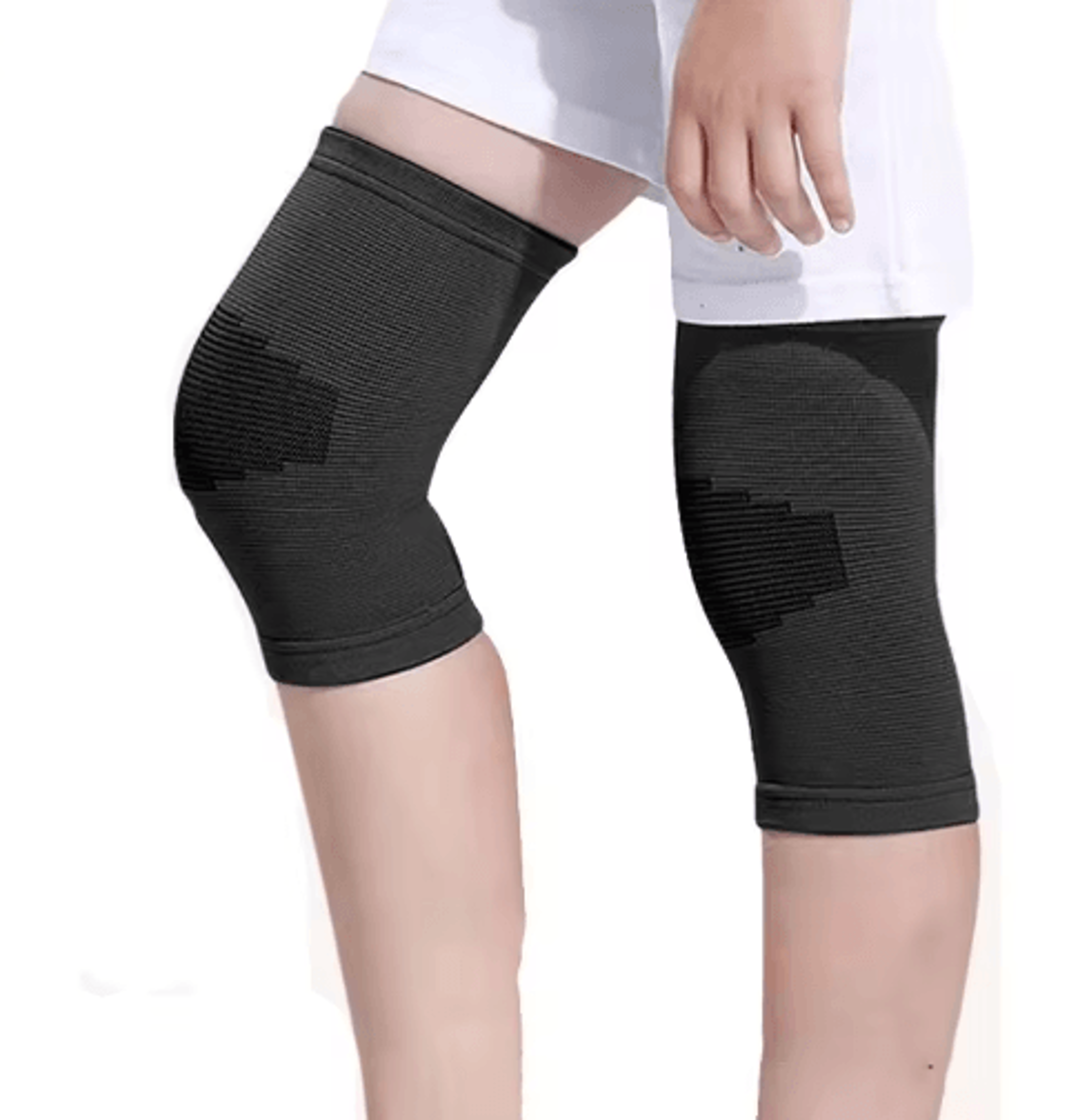 1 Pair Kids Knit Elbow Brace  Compression Arm Support Sleeves For Volleyball Tennis  Sports 12