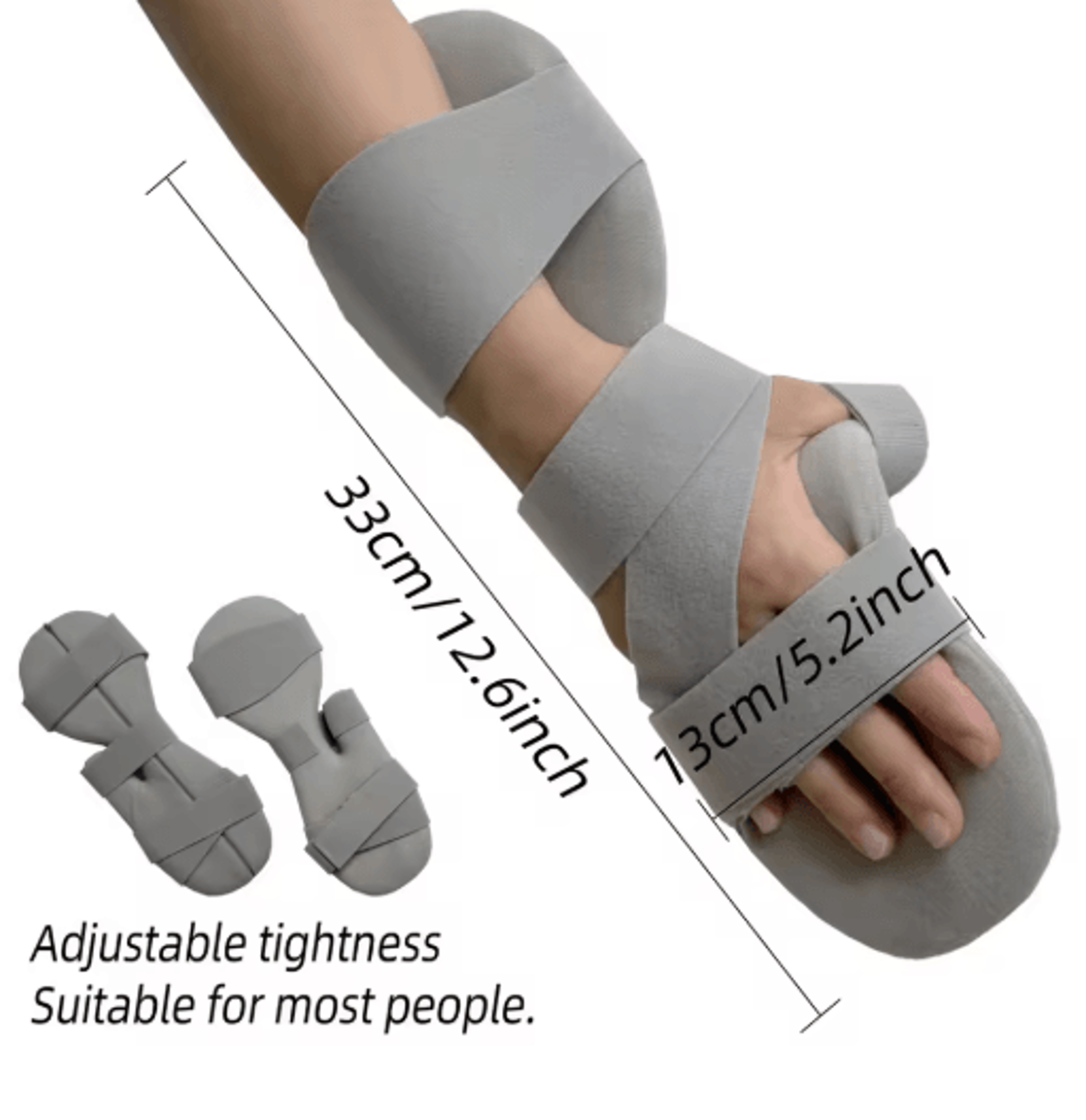 Rehabilitation Finger Separator Board  Adjustable Hand  Finger Straightening Support 5