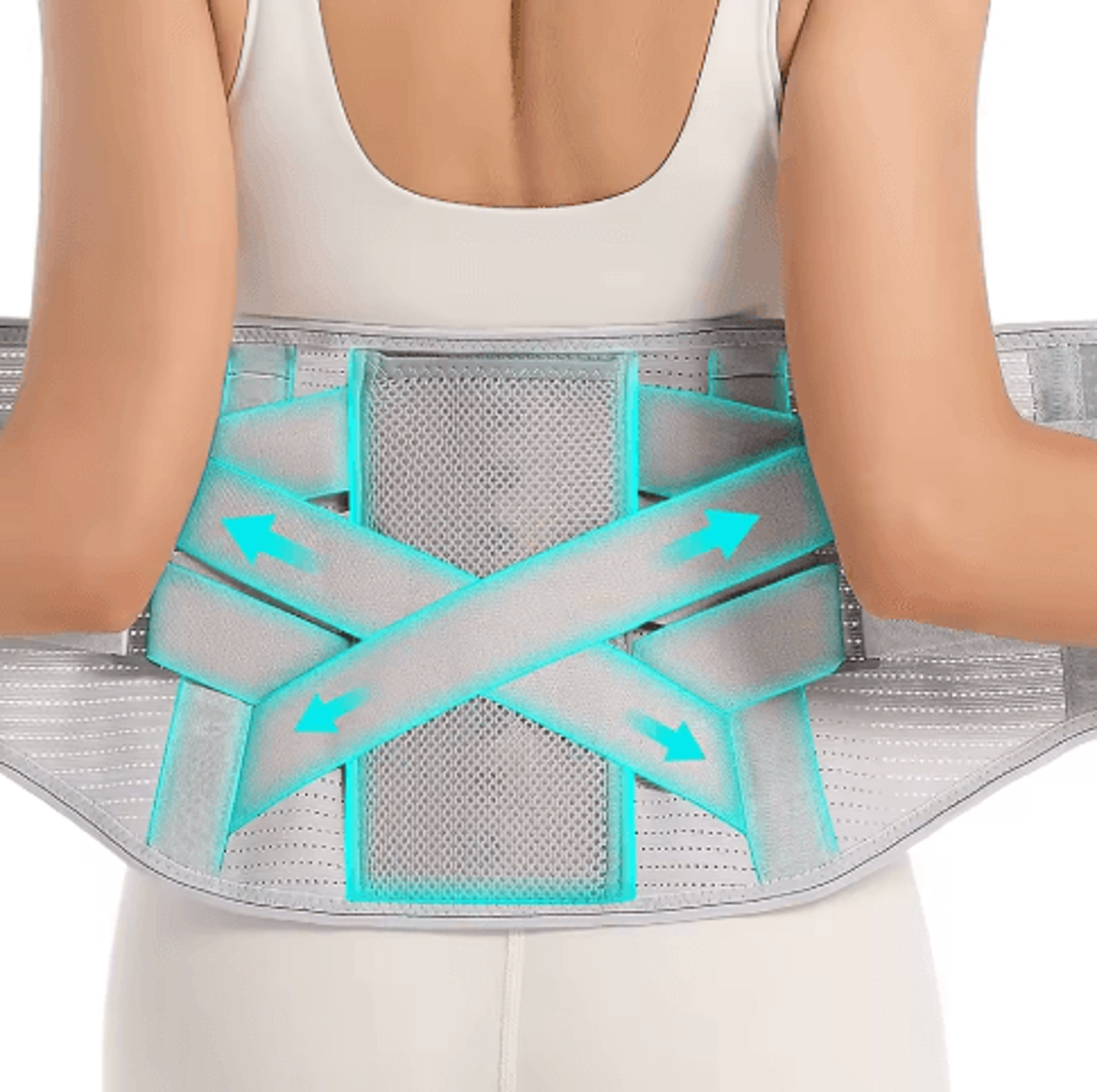 Lumbar Support Belt Back Brace Spine Decompression Brace Lower Back Support Posture Support Belt 1
