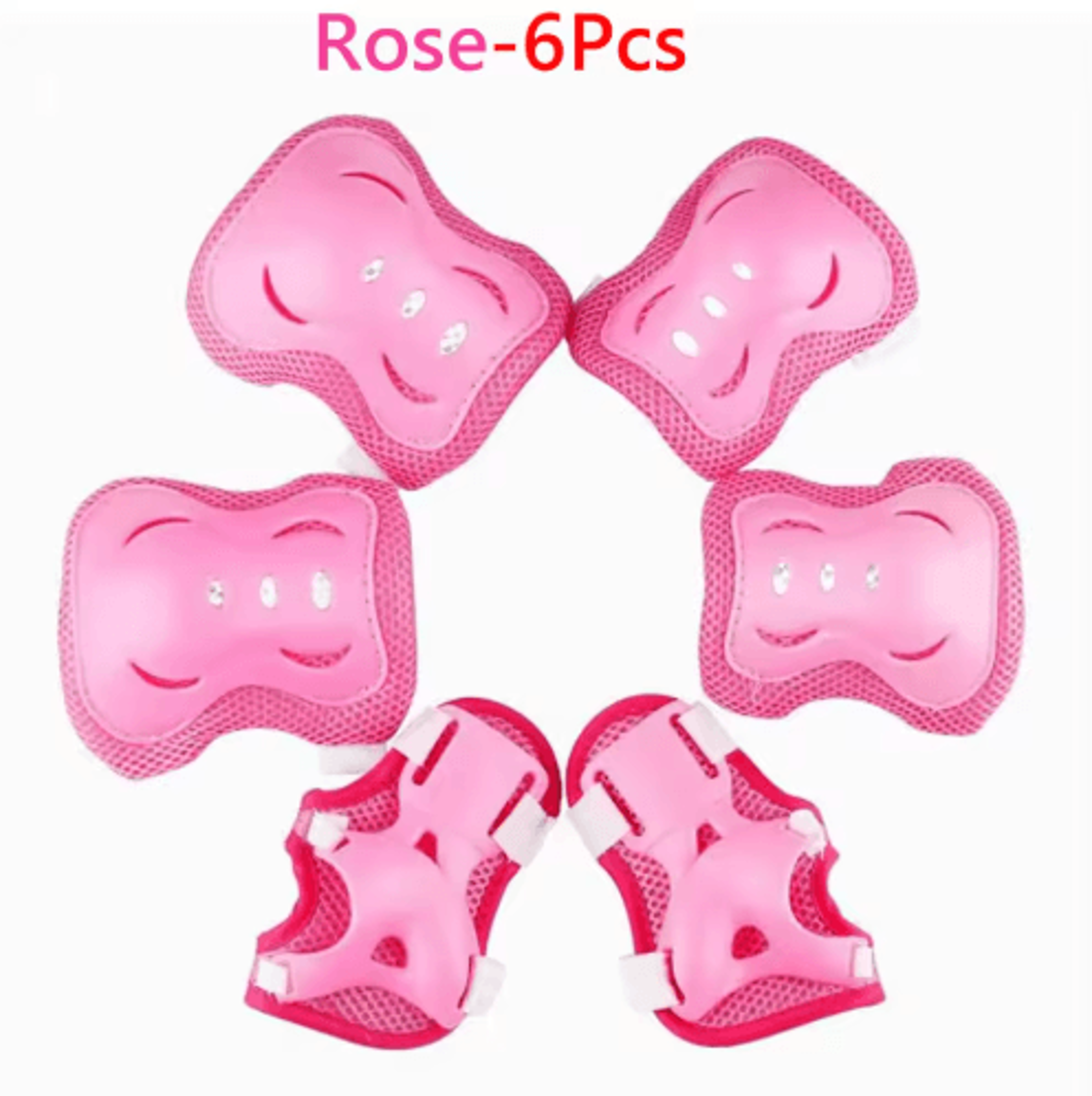 6in1 Kids Protective Gear Set  Knee Pads Elbow Pads  Wrist Guards For Ages 310 8