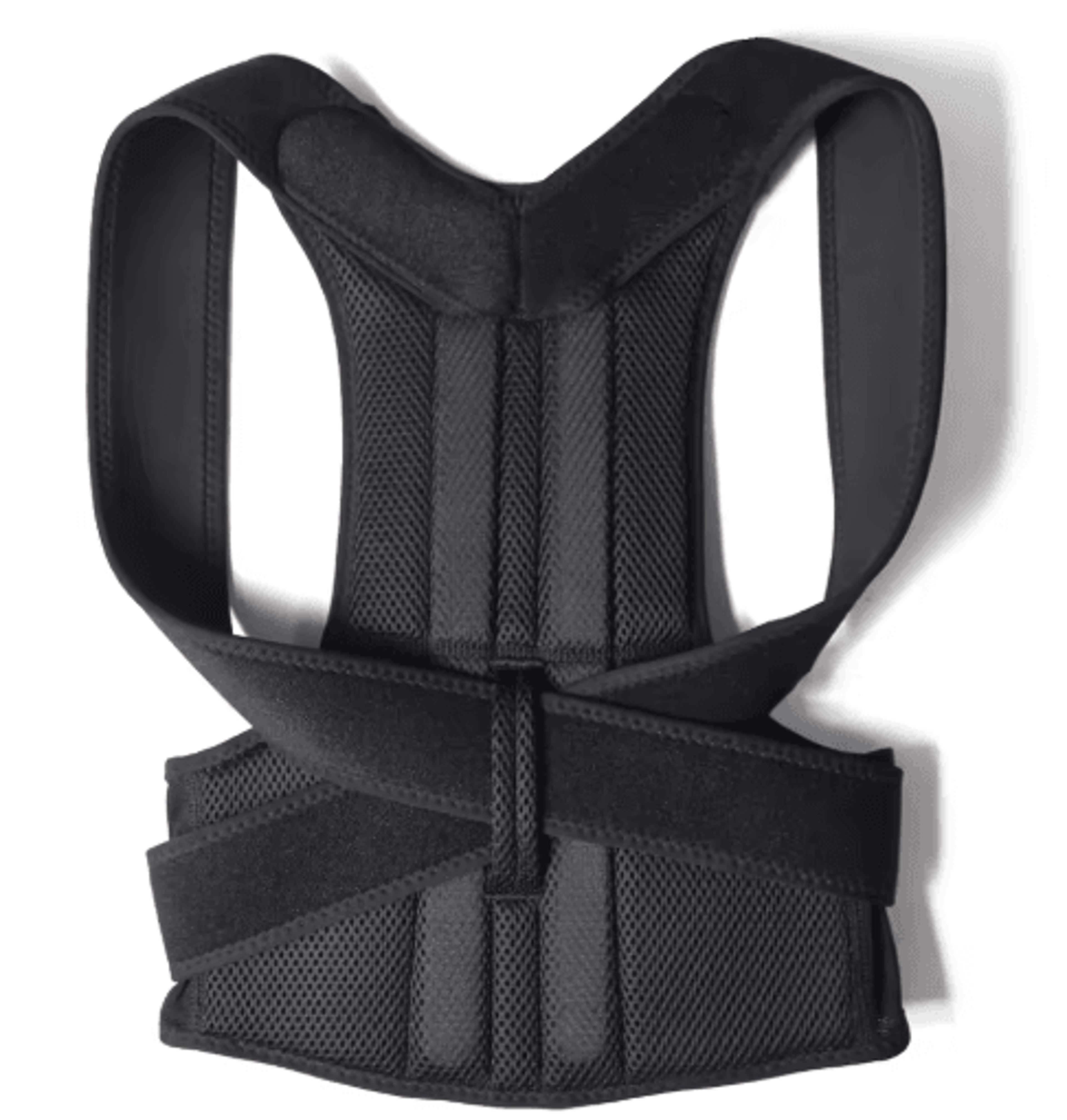 Alloy Bar Posture Corrector Back Brace  Adjustable Spine  Shoulder Support Belt For Men  Women 1