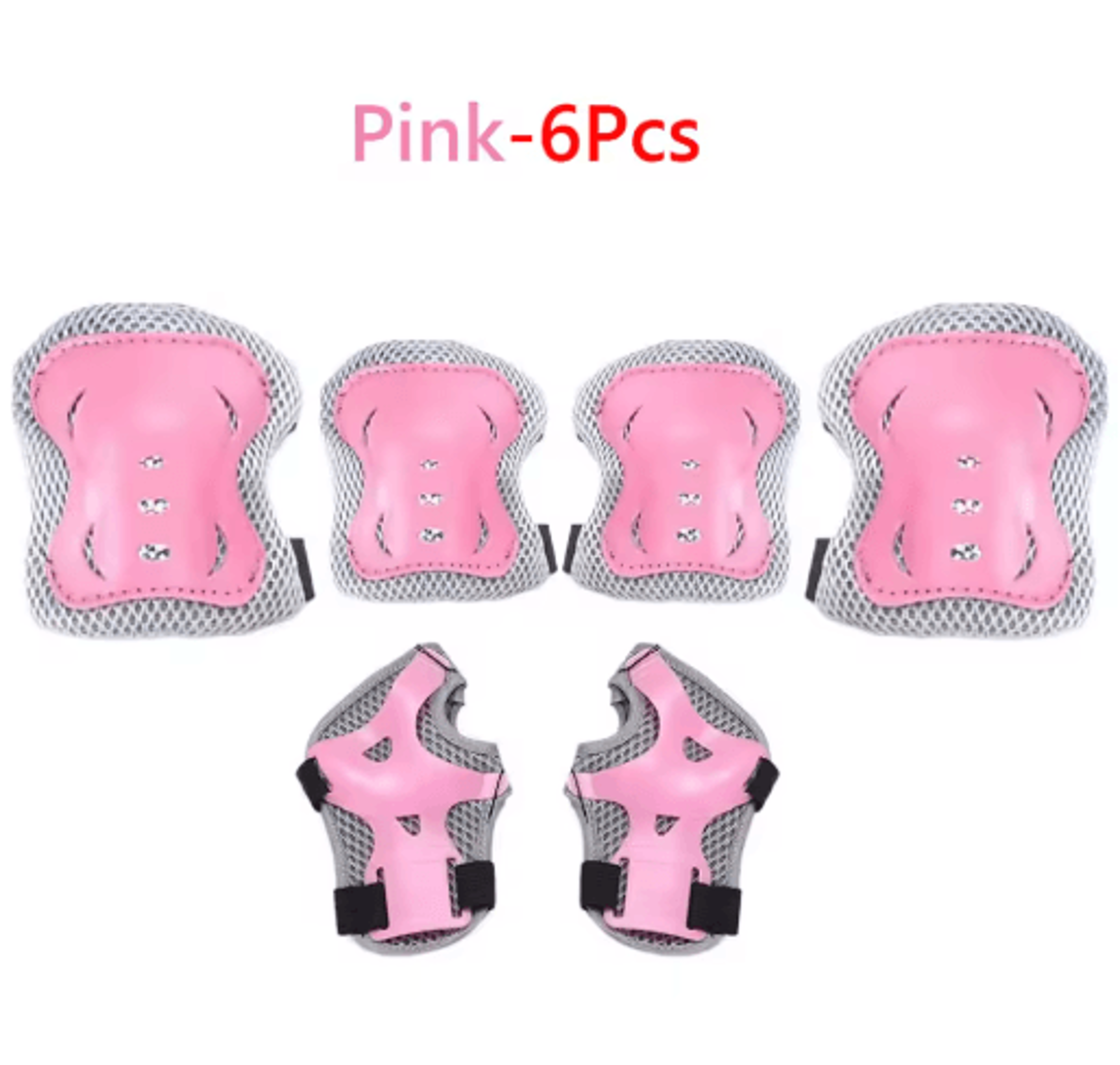 Kids Protective Gear Set Kids Skating Helmet Cycling Safety Gear Skateboard Protective Pads Adjusta 5