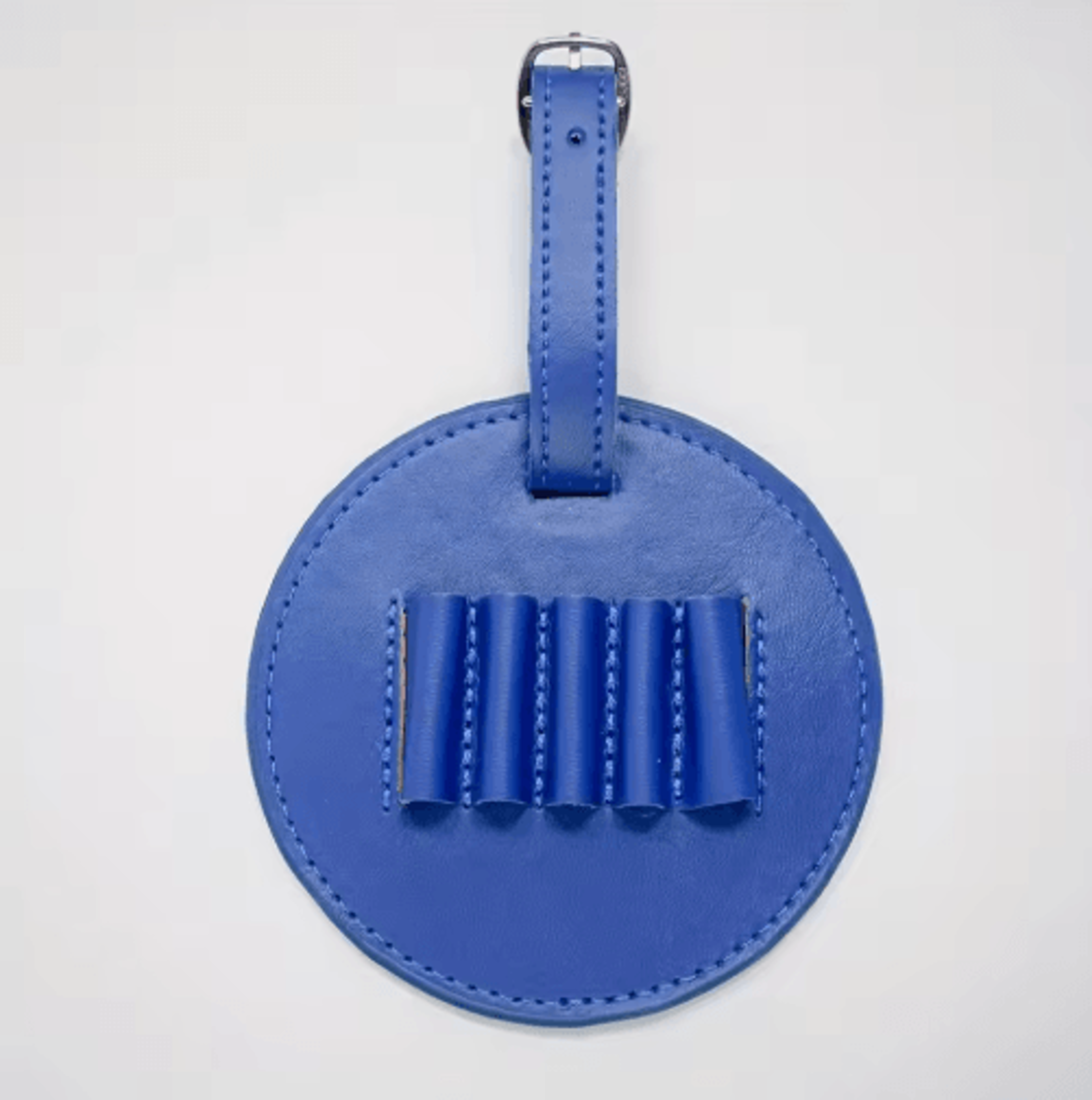 Portable Leather Golf Ball Holder  Round Storage Pouch With Belt Loop  MultiBall Capacity 3