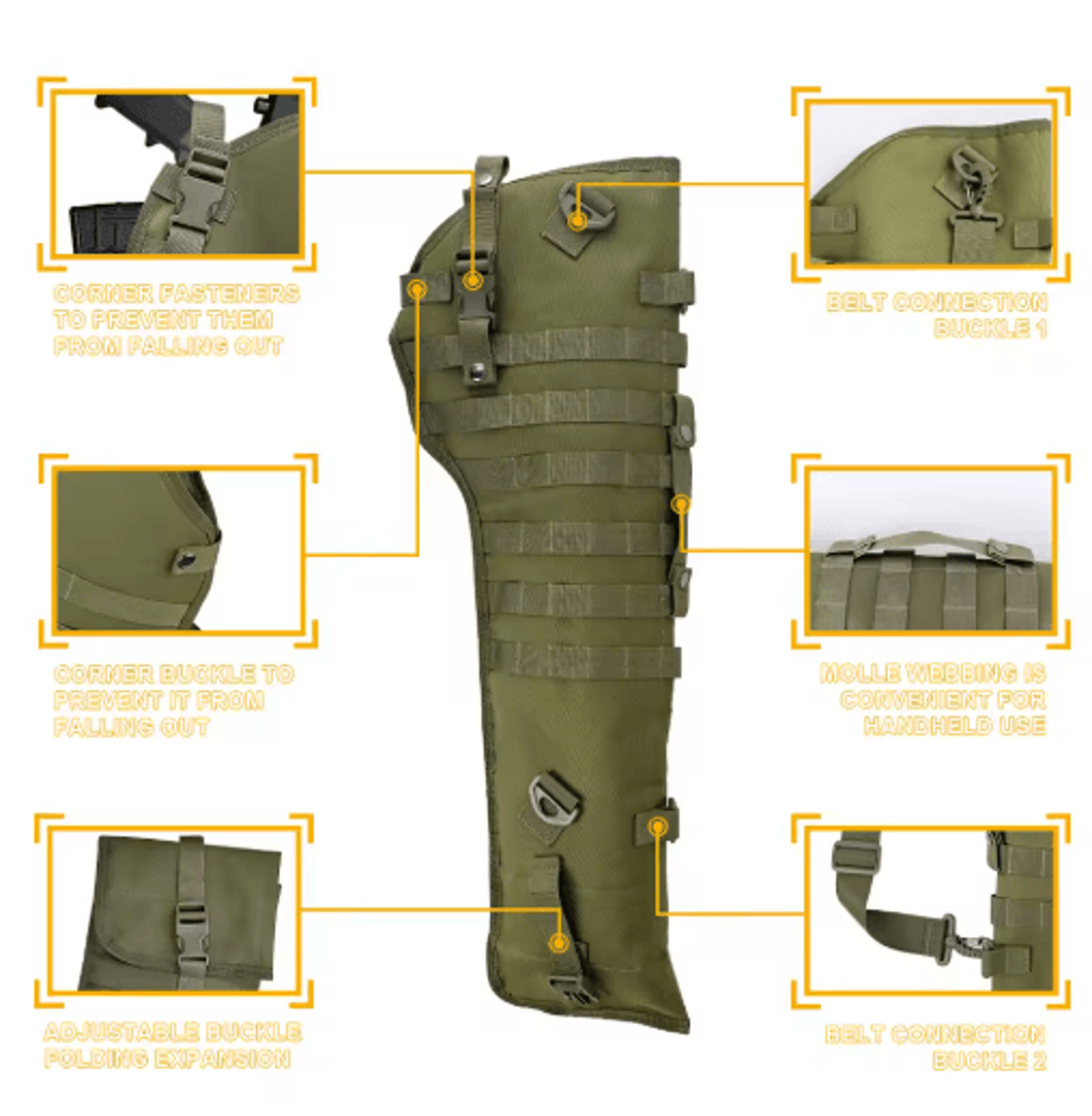 34Inch Tactical Rifle  Shotgun Scabbard Carry Case 6