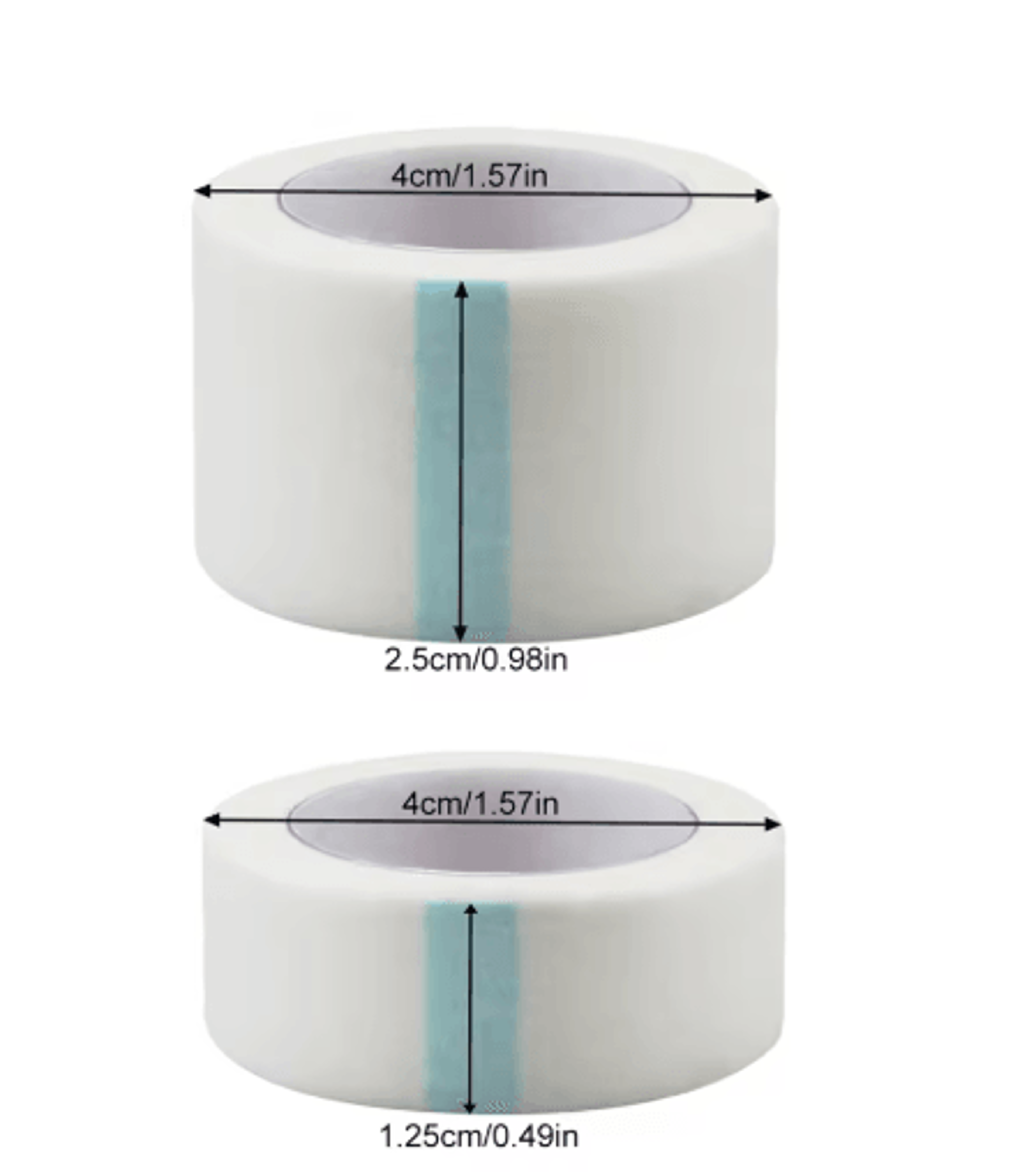 8 Rolls SelfAdhesive Nose Tape  Flexible Rhinoplasty Support Tape For Nose Shaping  PostProcedure C 9