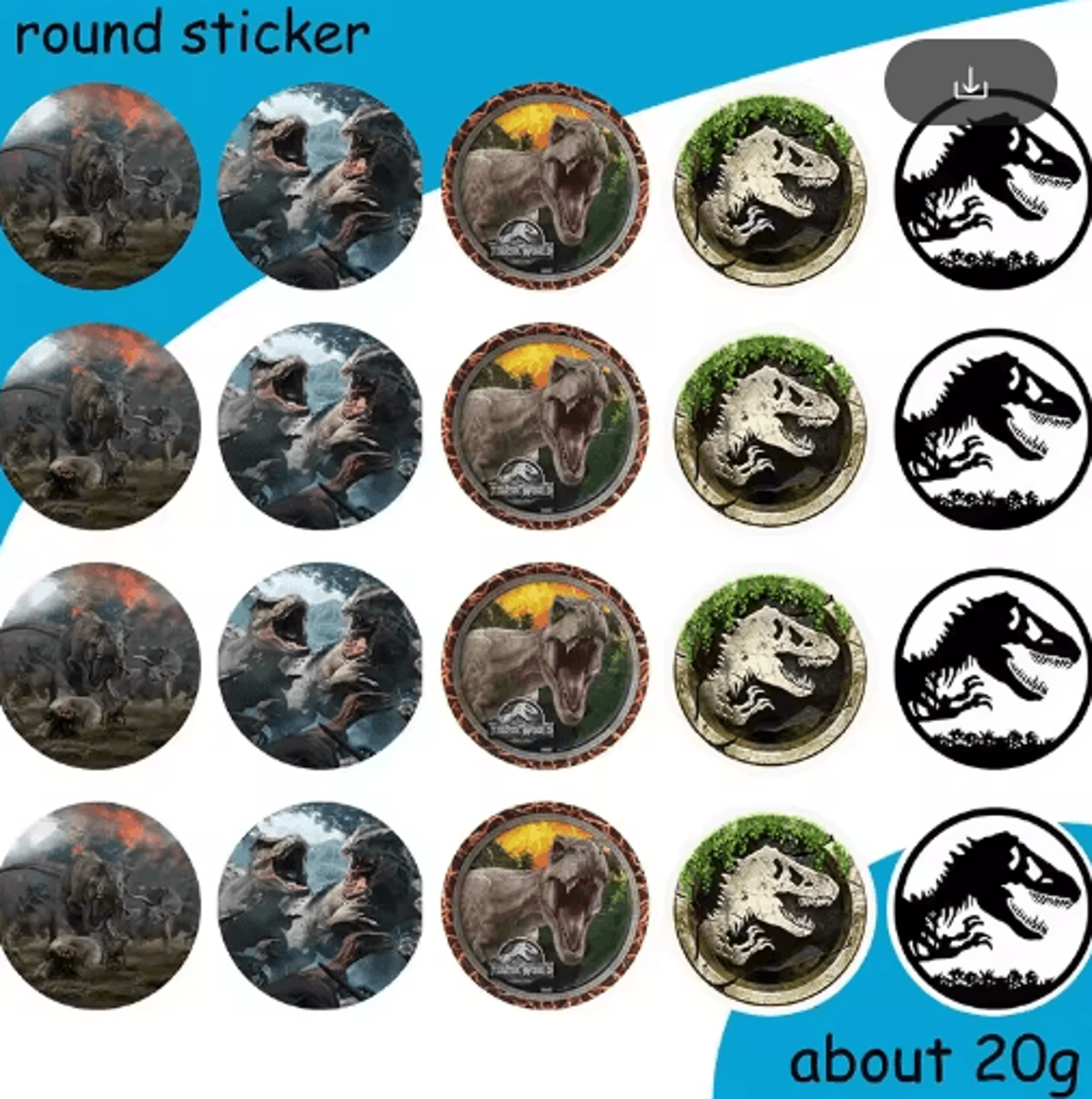 Jurassic Dinosaur Party Tableware Set With Plates Cups And Napkins 2