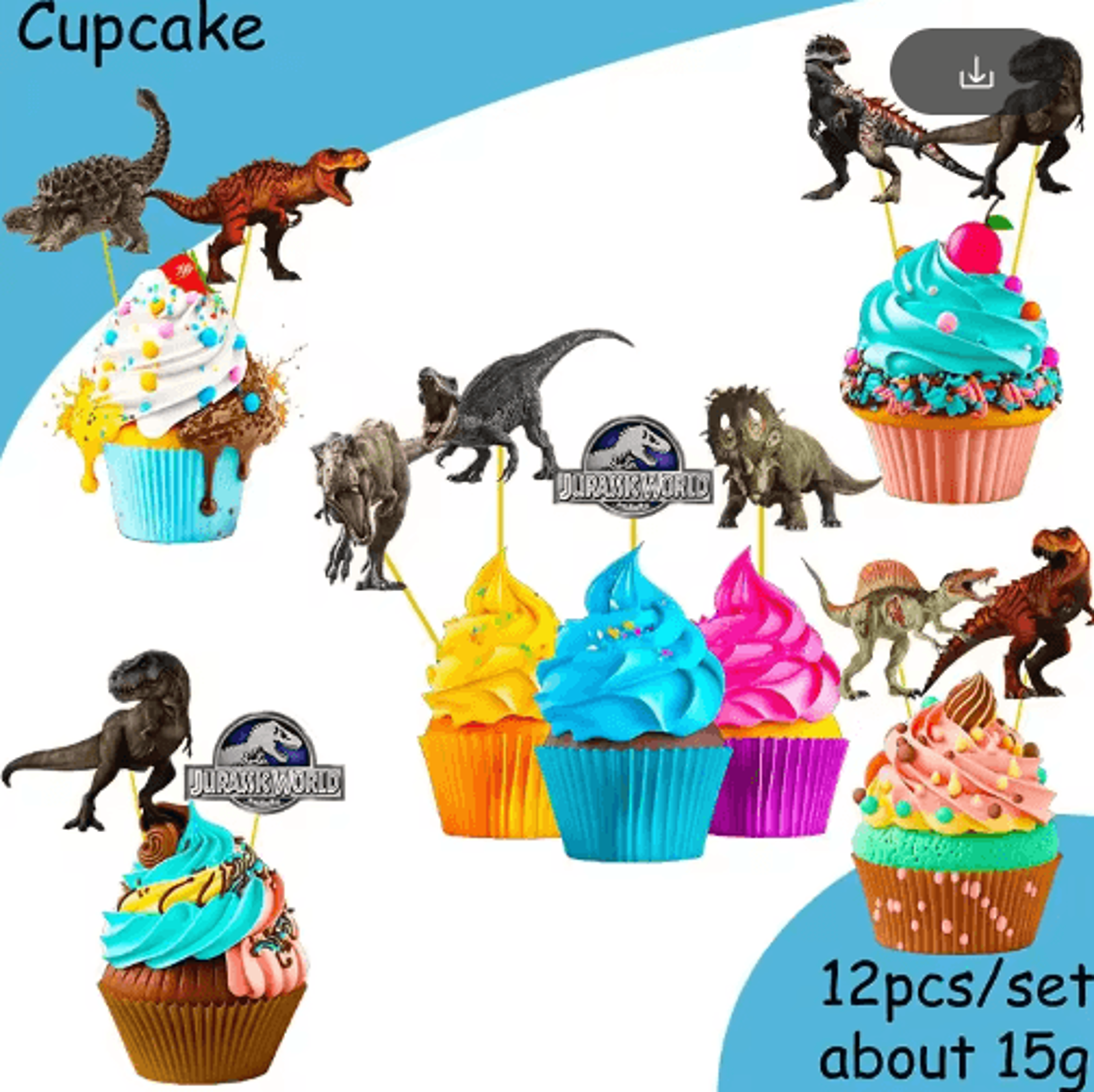Jurassic Dinosaur Party Tableware Set With Plates Cups And Napkins 29