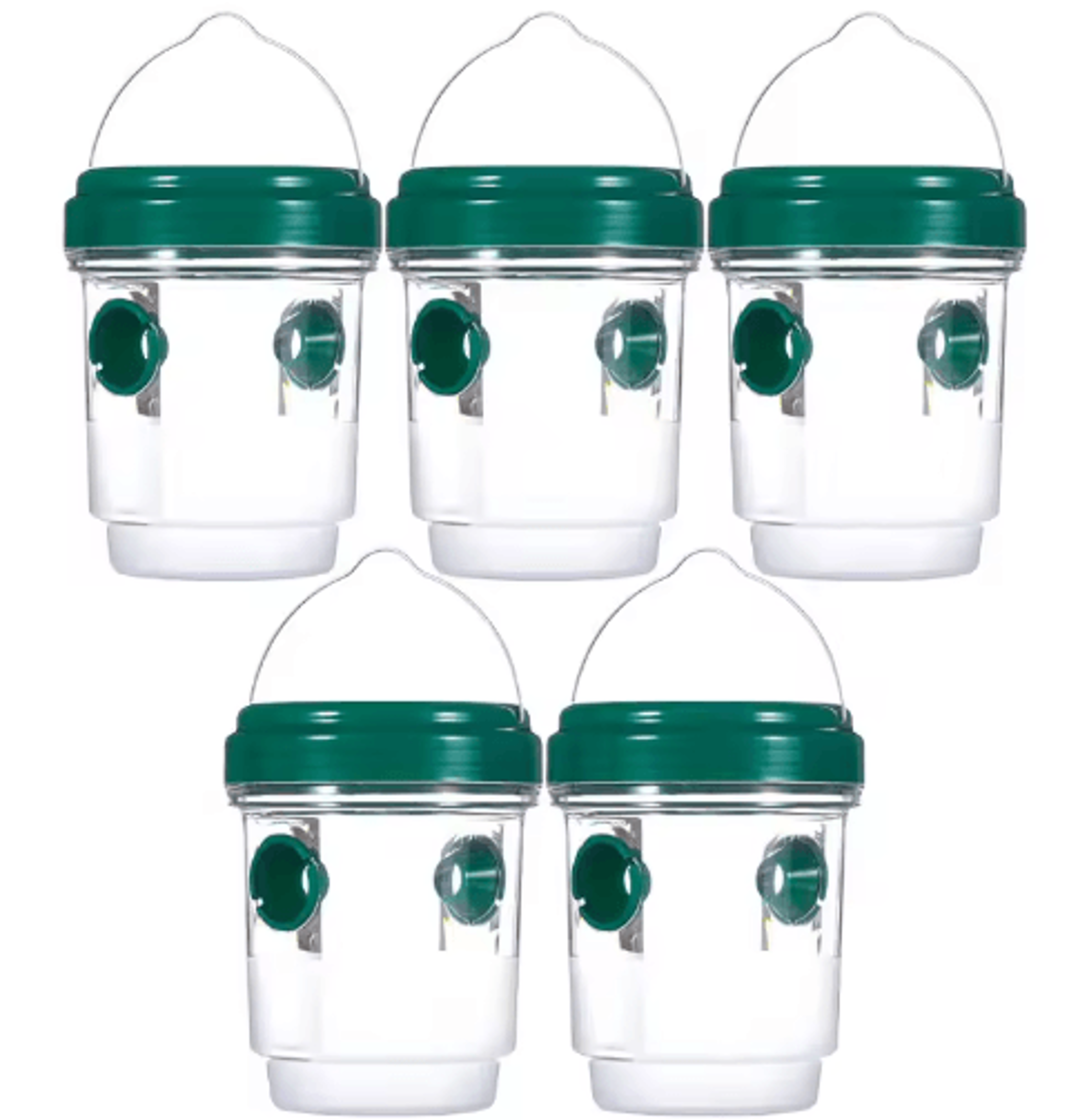 110PCS Reusable Hanging Wasp And Fruit Fly Traps 2