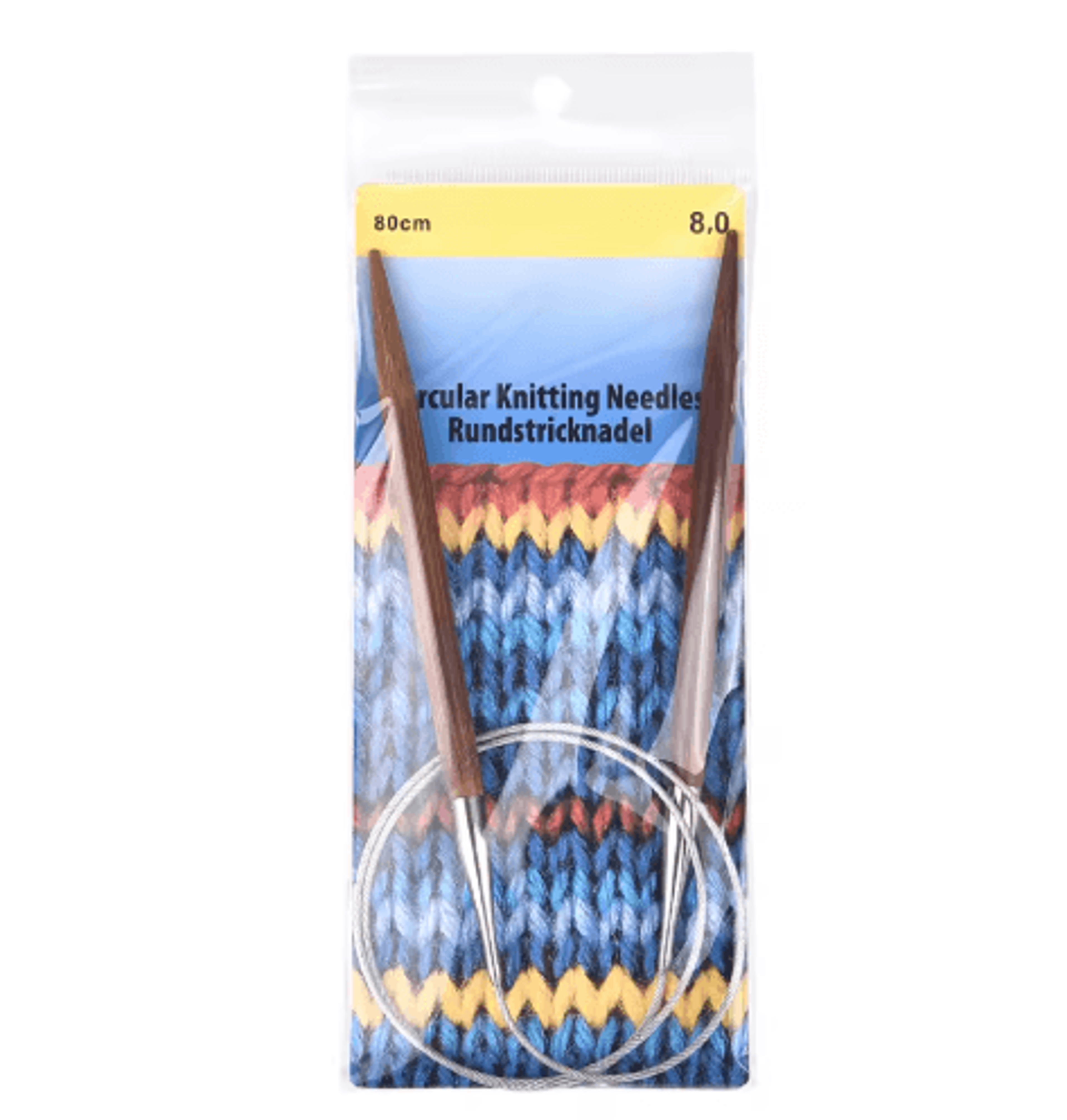 310mm Bamboo Circular Knitting Needles 9