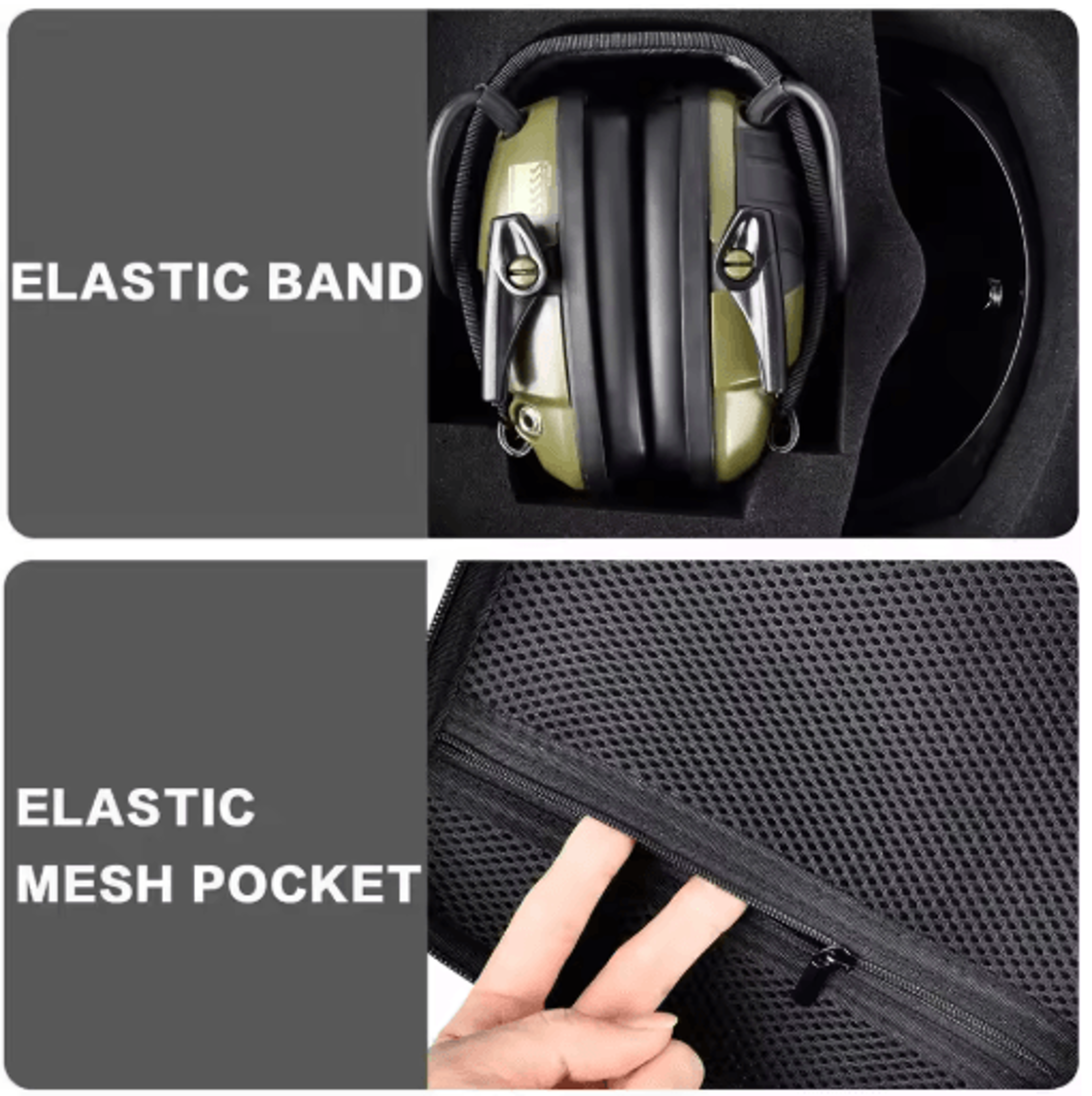 Protective Storage Case For Walkers Razor Slim  Howard Leight Earmuffs 6