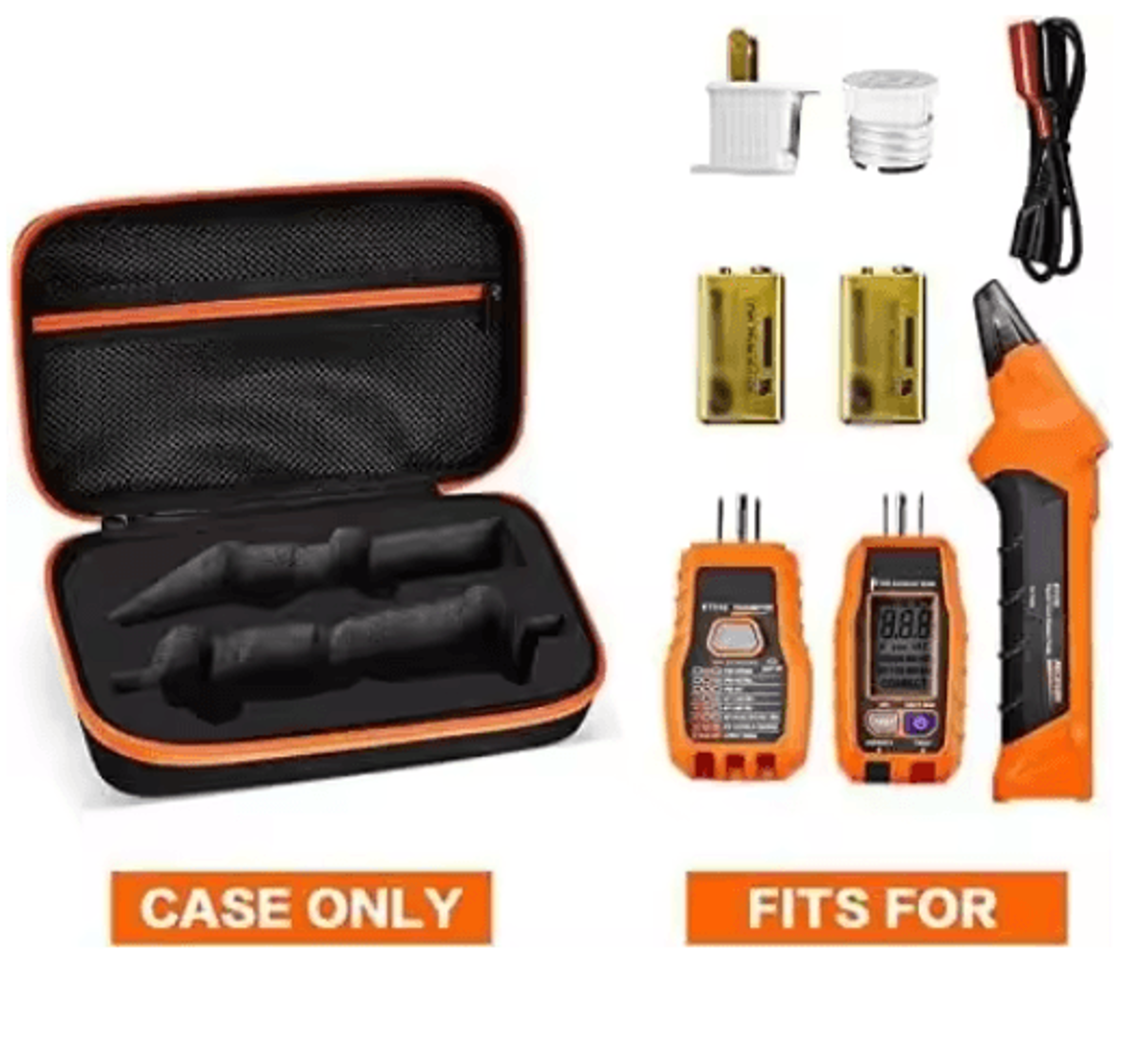 Protective Storage Case For Klein Circuit Breaker Finder  GFCI Tester 9
