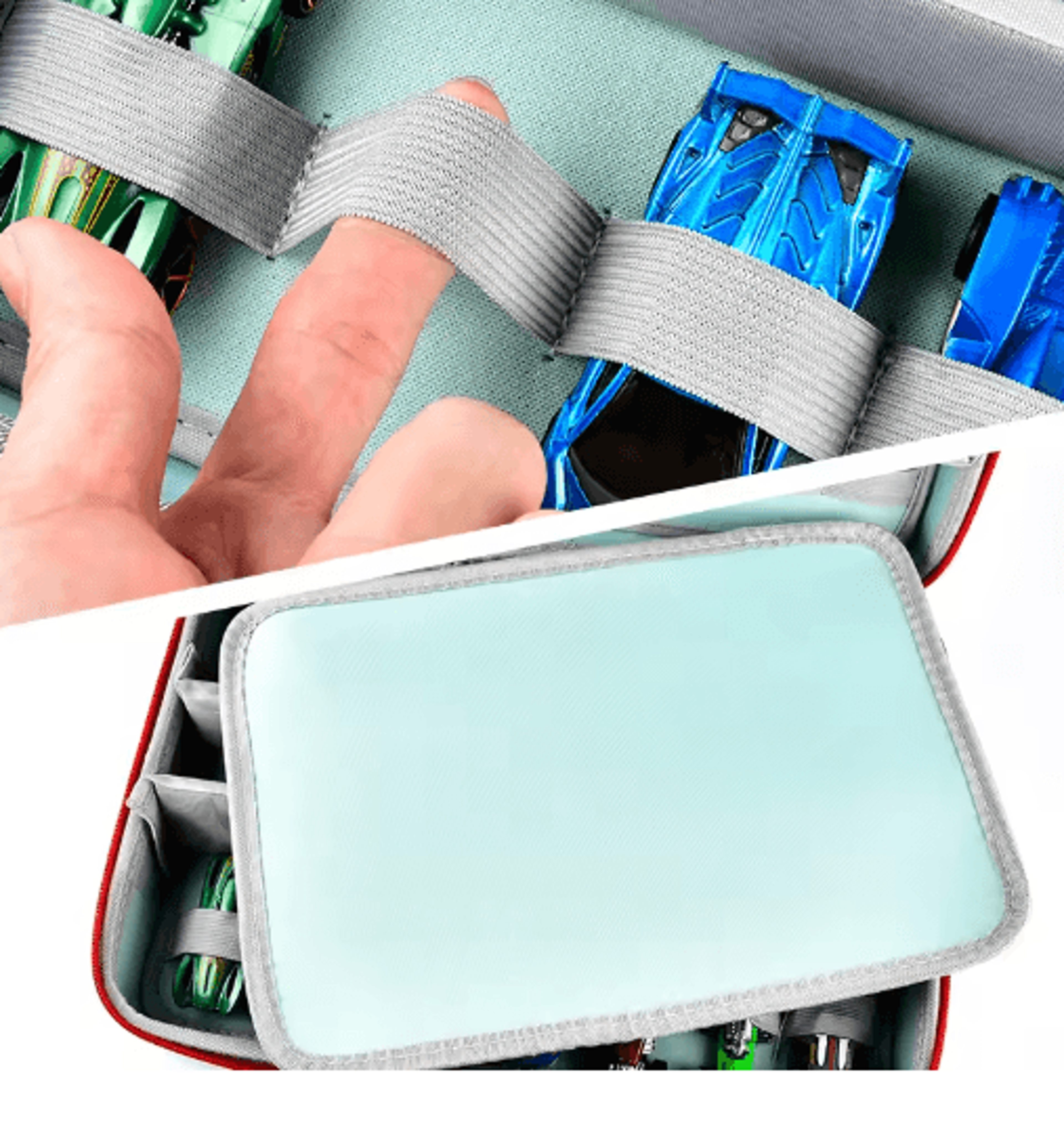 Portable Toy Car Organizer Case For Matchbox  DieCast Vehicles 4