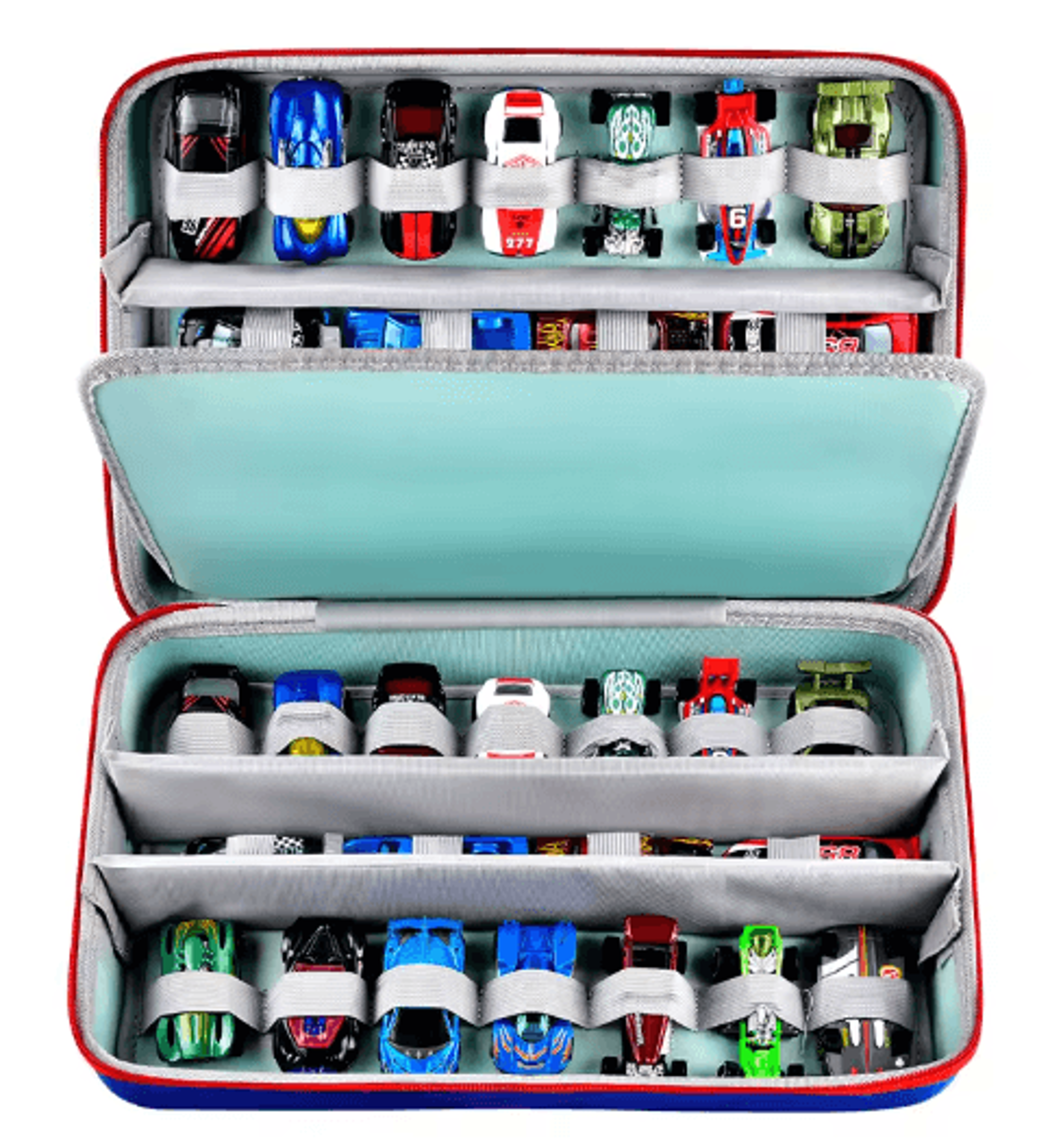 Portable Toy Car Organizer Case For Matchbox  DieCast Vehicles 1