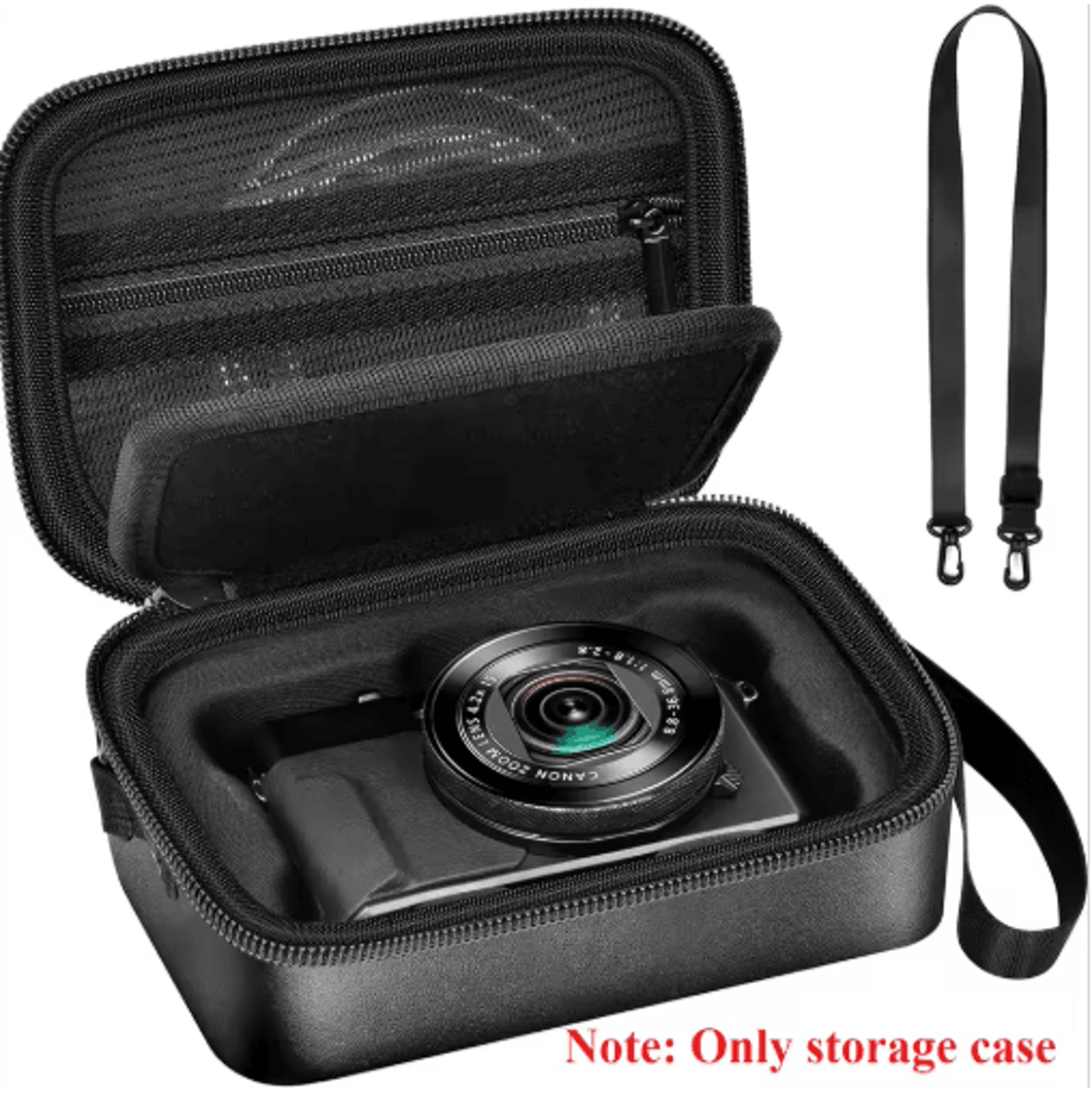 hard eva camera case for canon powershot g7 x & sx series – travel storage bag