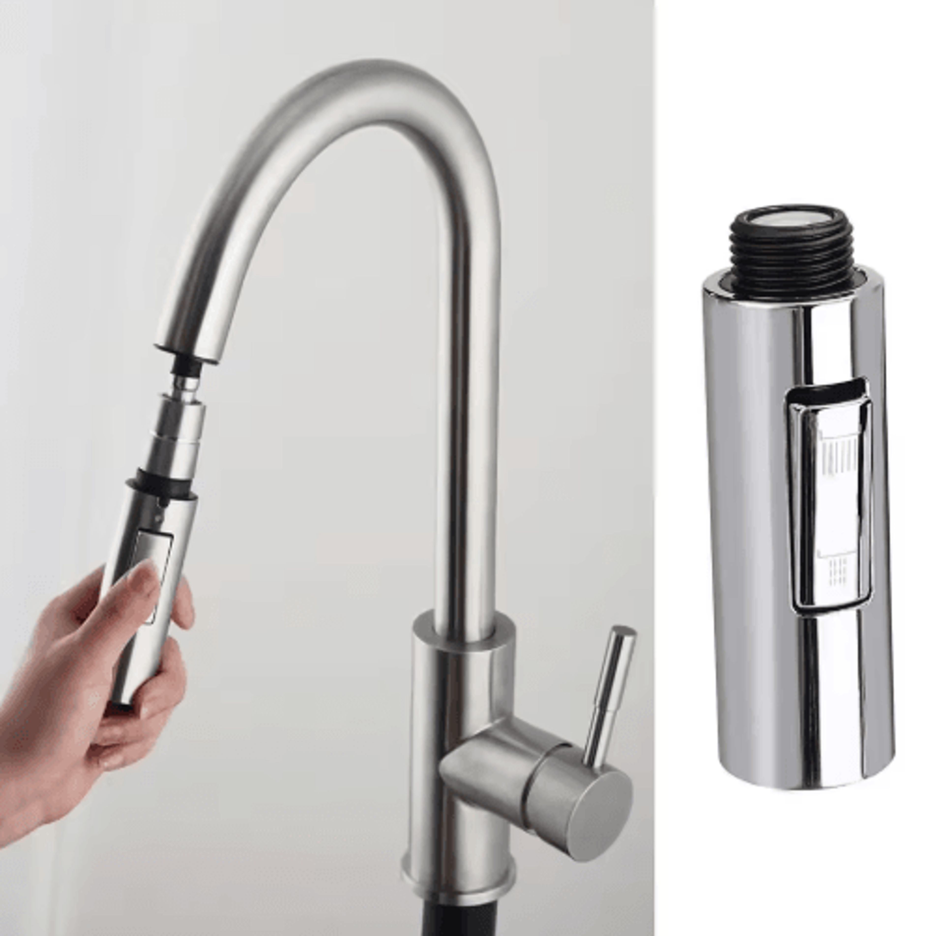 Universal G12 PullOut Faucet Spray Head 5