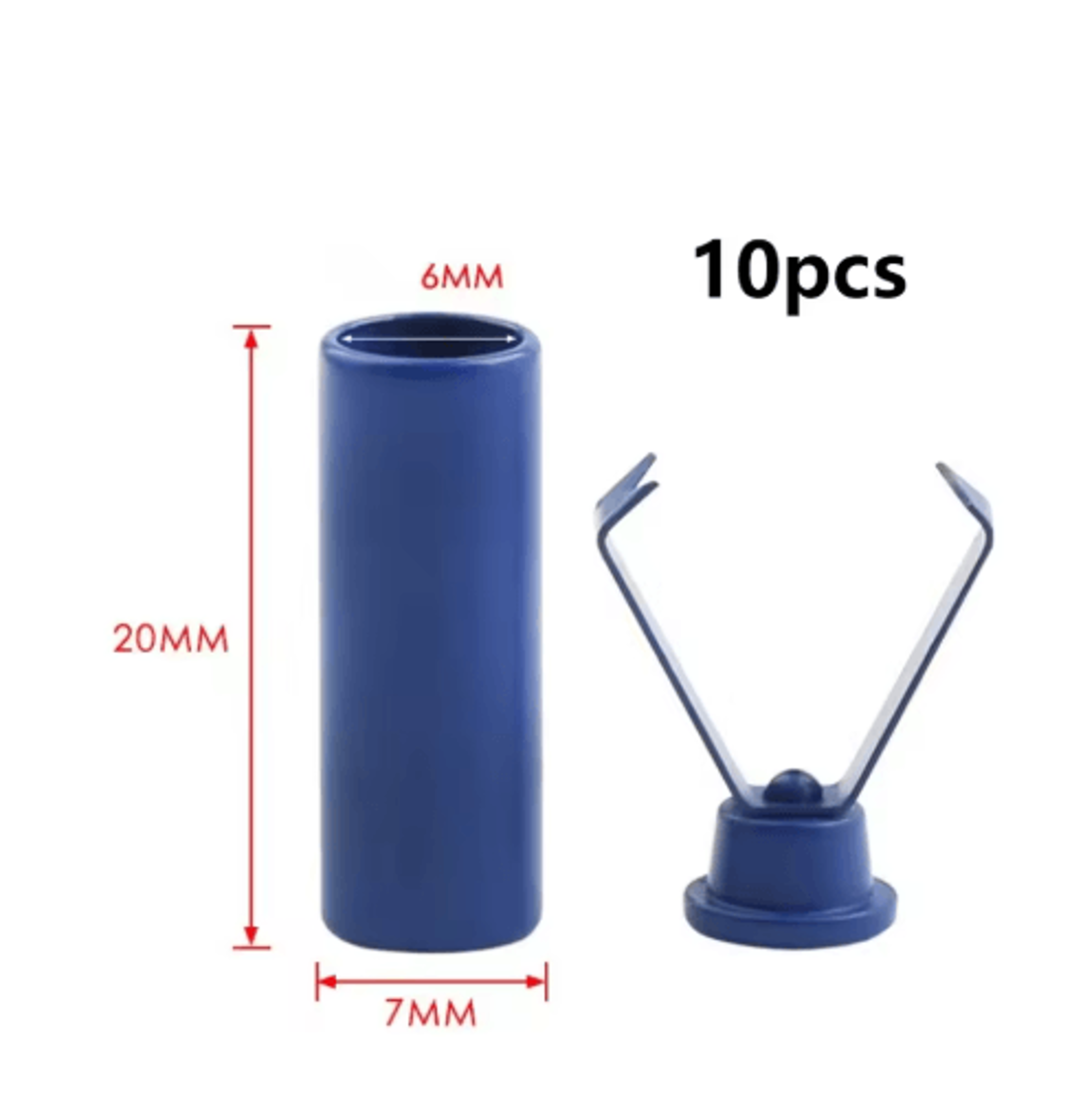 10Piece Metal Drawstring Cord End Stoppers 4
