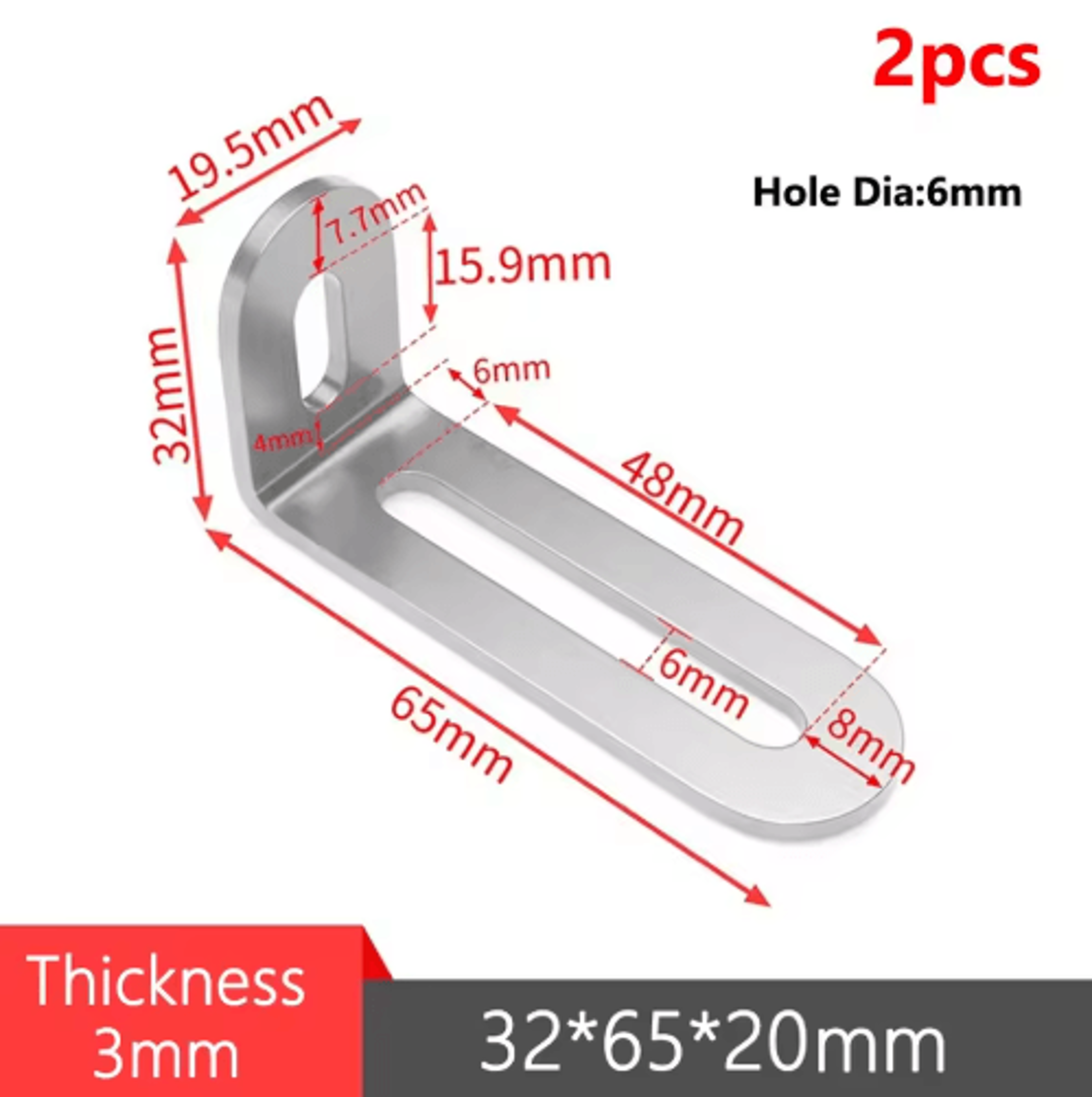 Stainless Steel 90 LShaped Corner Brackets 11