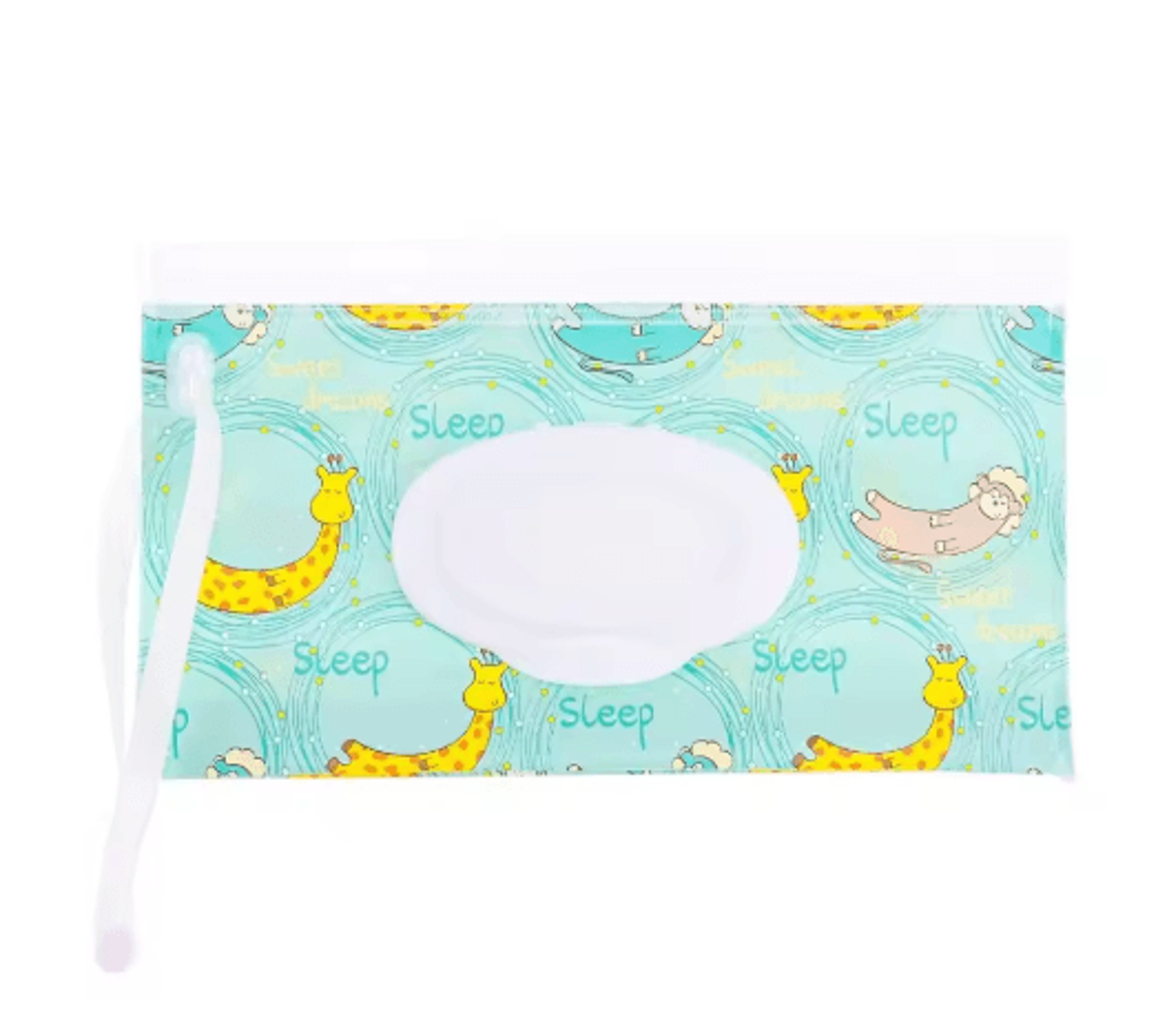 Portable Wet Wipes Pouch With Flip Top Cover 6