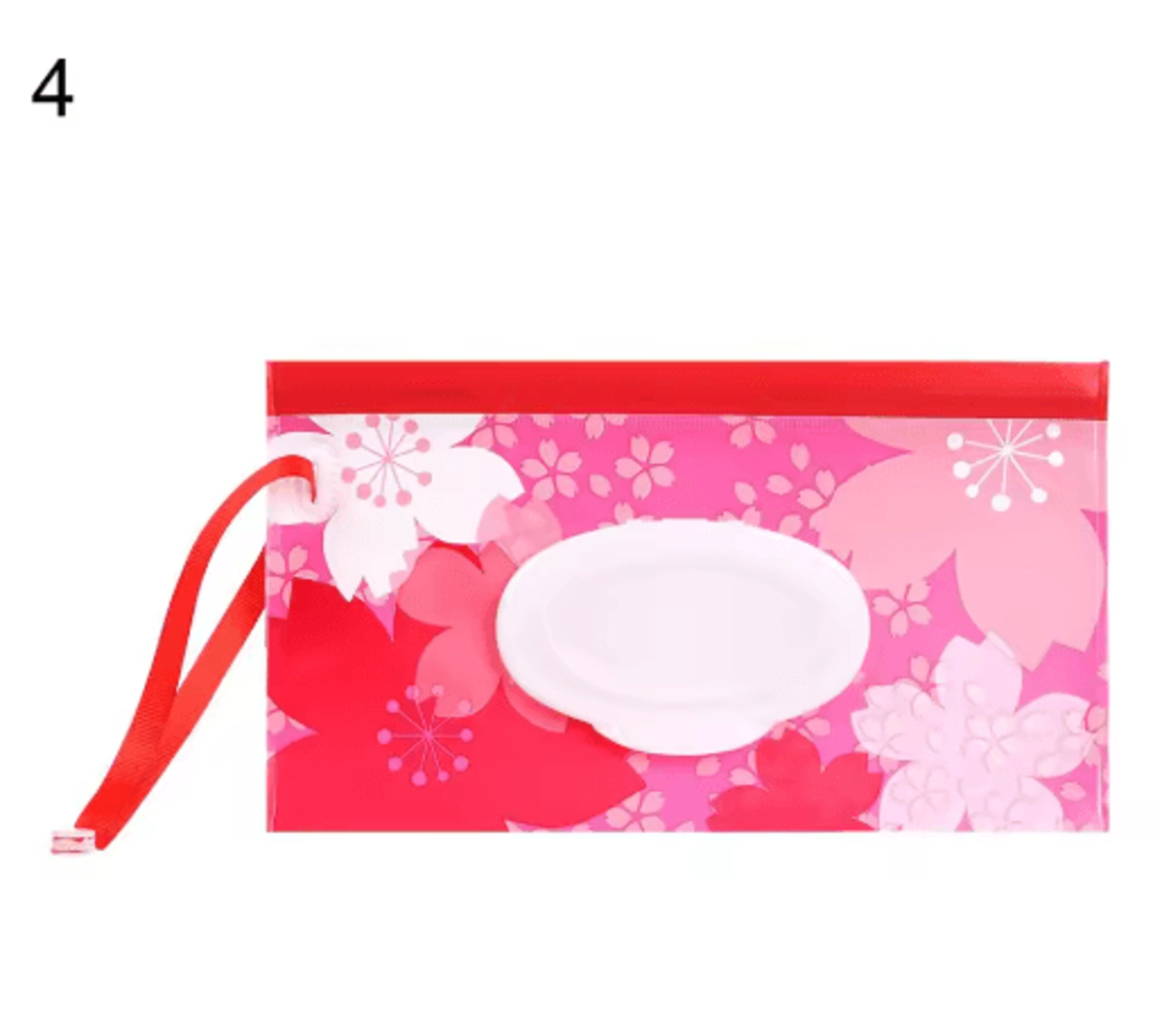 Portable Wet Wipes Pouch With Flip Top Cover 11