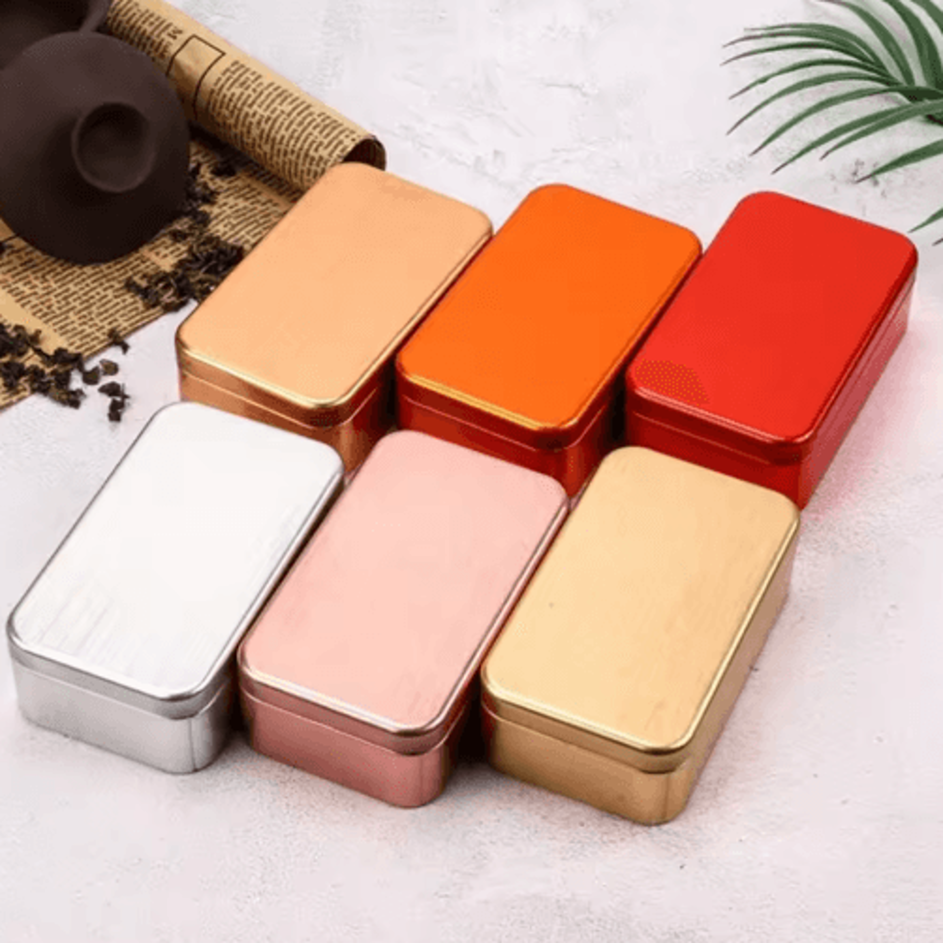 refillable aluminum tin jar for candles, balms & crafts