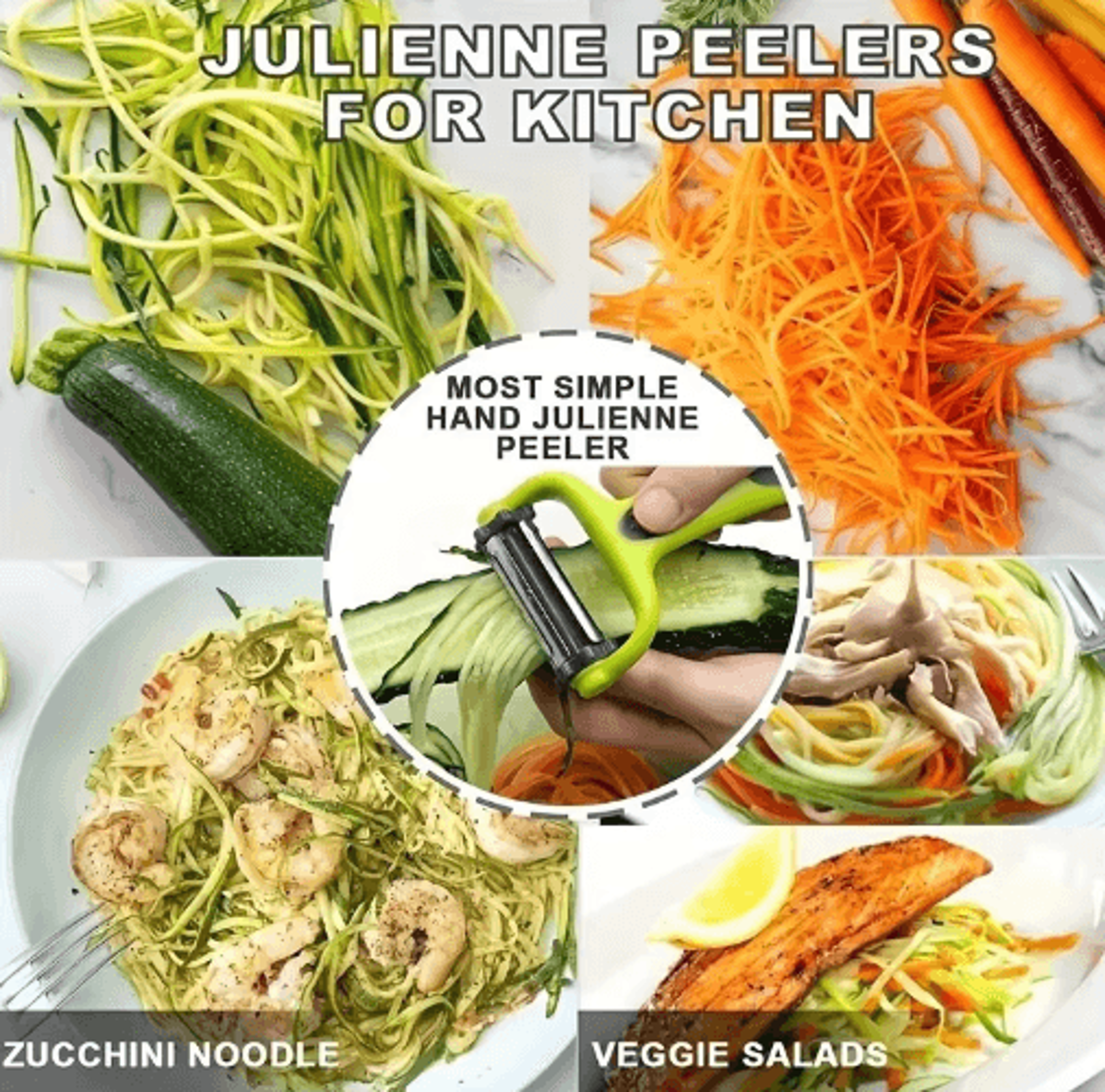 3in1 Fruit  Vegetable Peeler Grater And Shredder 2