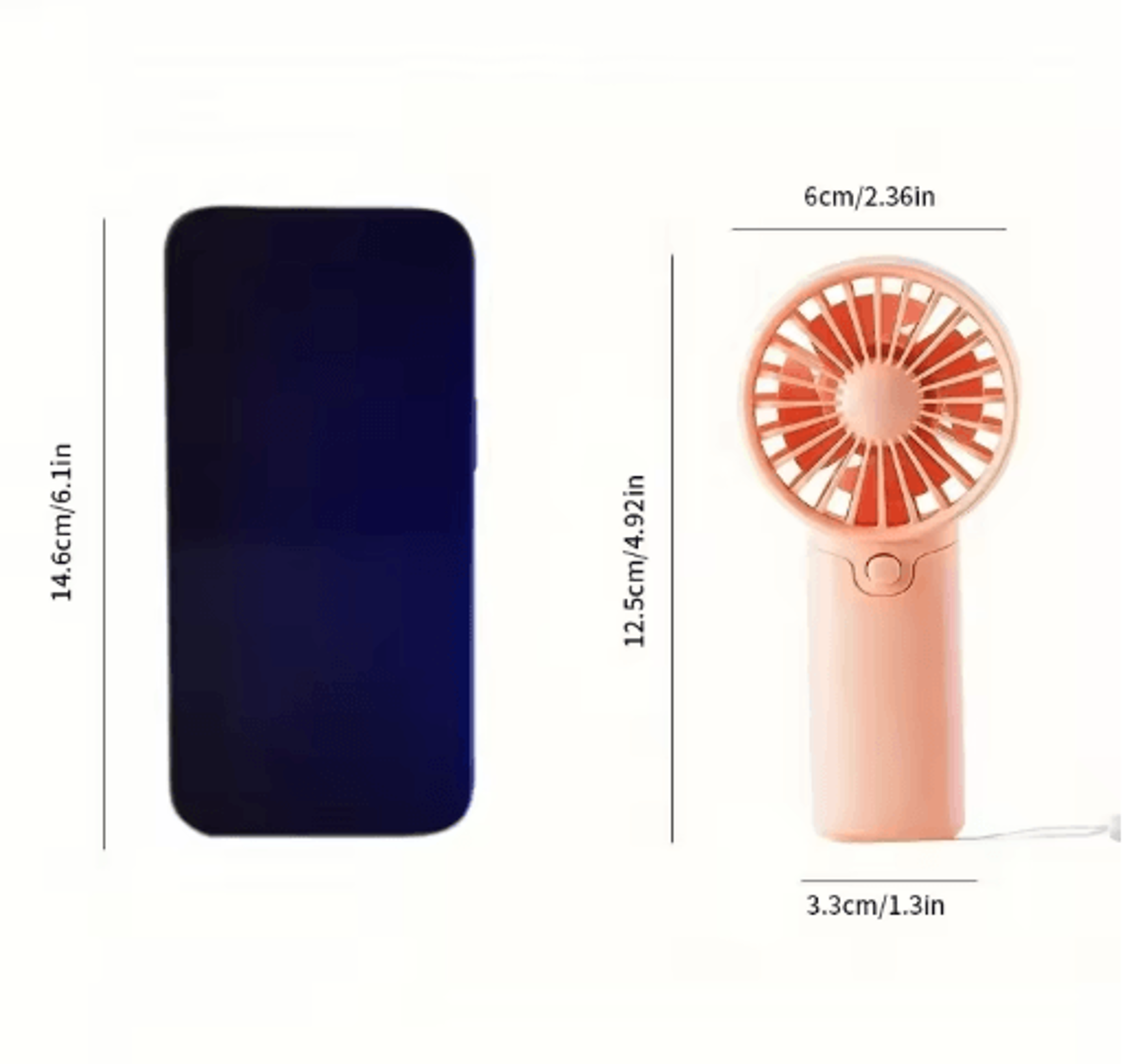 Mini Portable Handheld Fan For Travel  Everyday Cooling 6