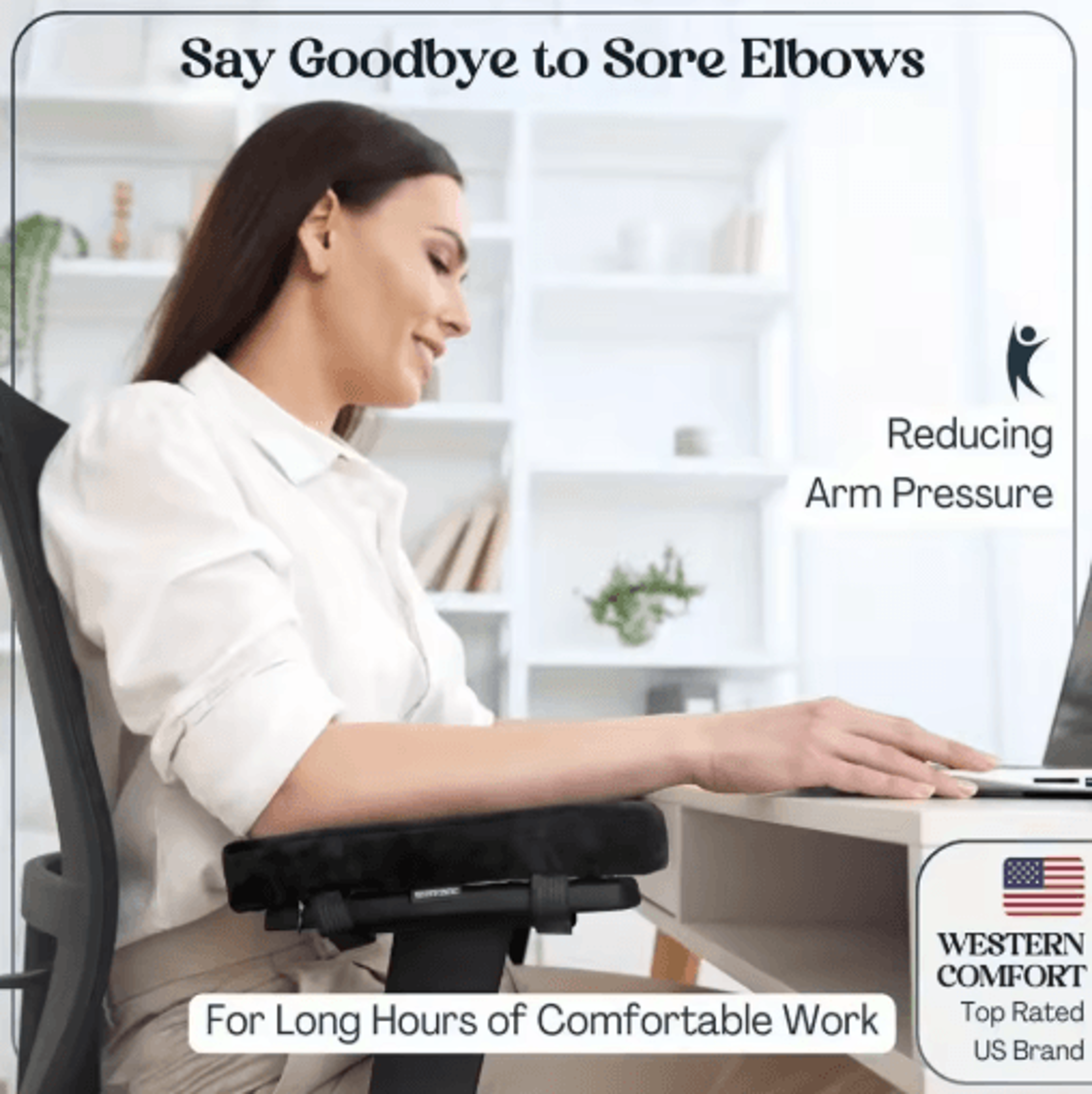 12Piece Soft Sponge Office Chair Armrest Pads 7