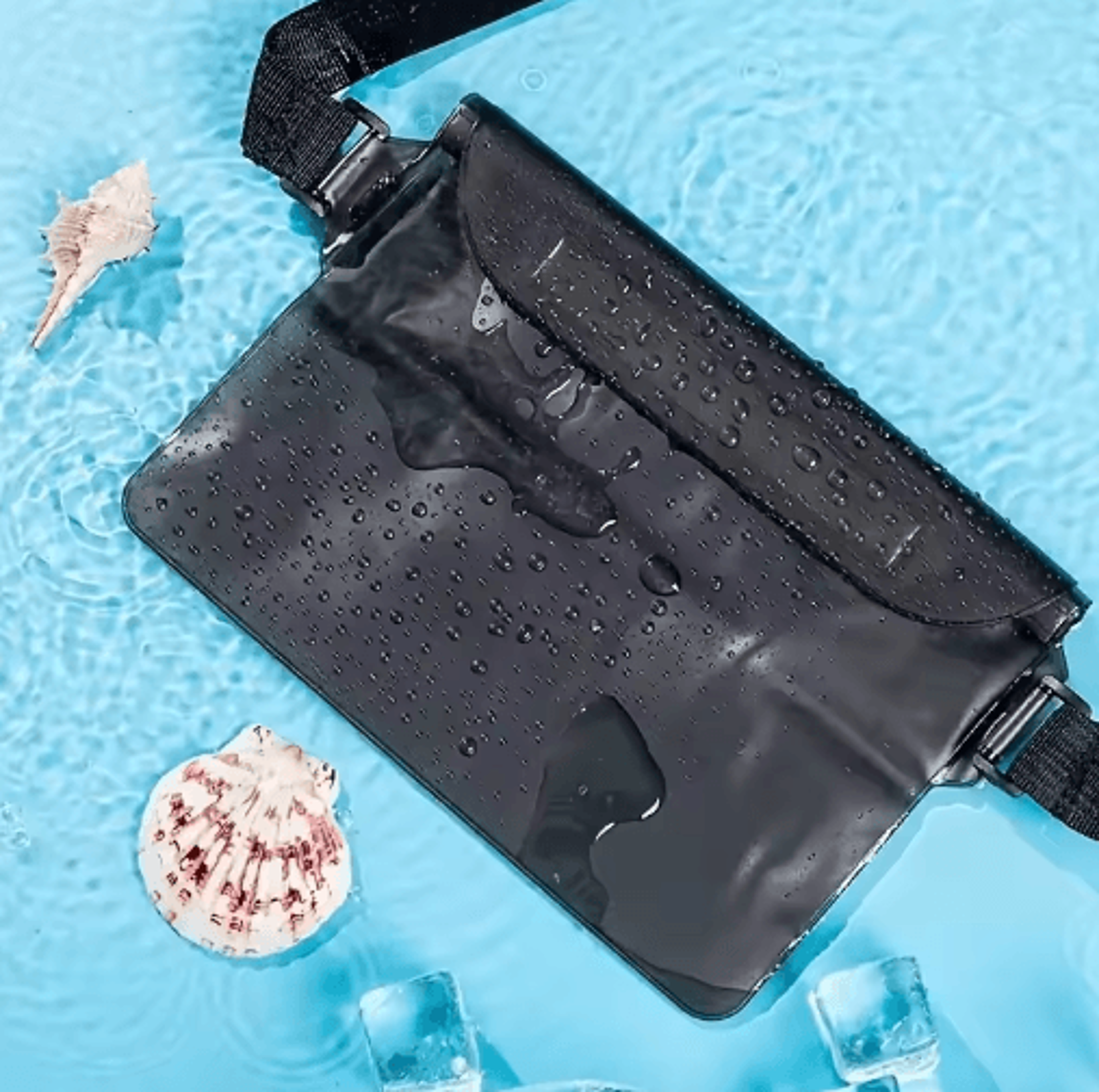 Waterproof Waist Bag  Adjustable Belt Pack For Beach Swimming  Outdoor Activities 6