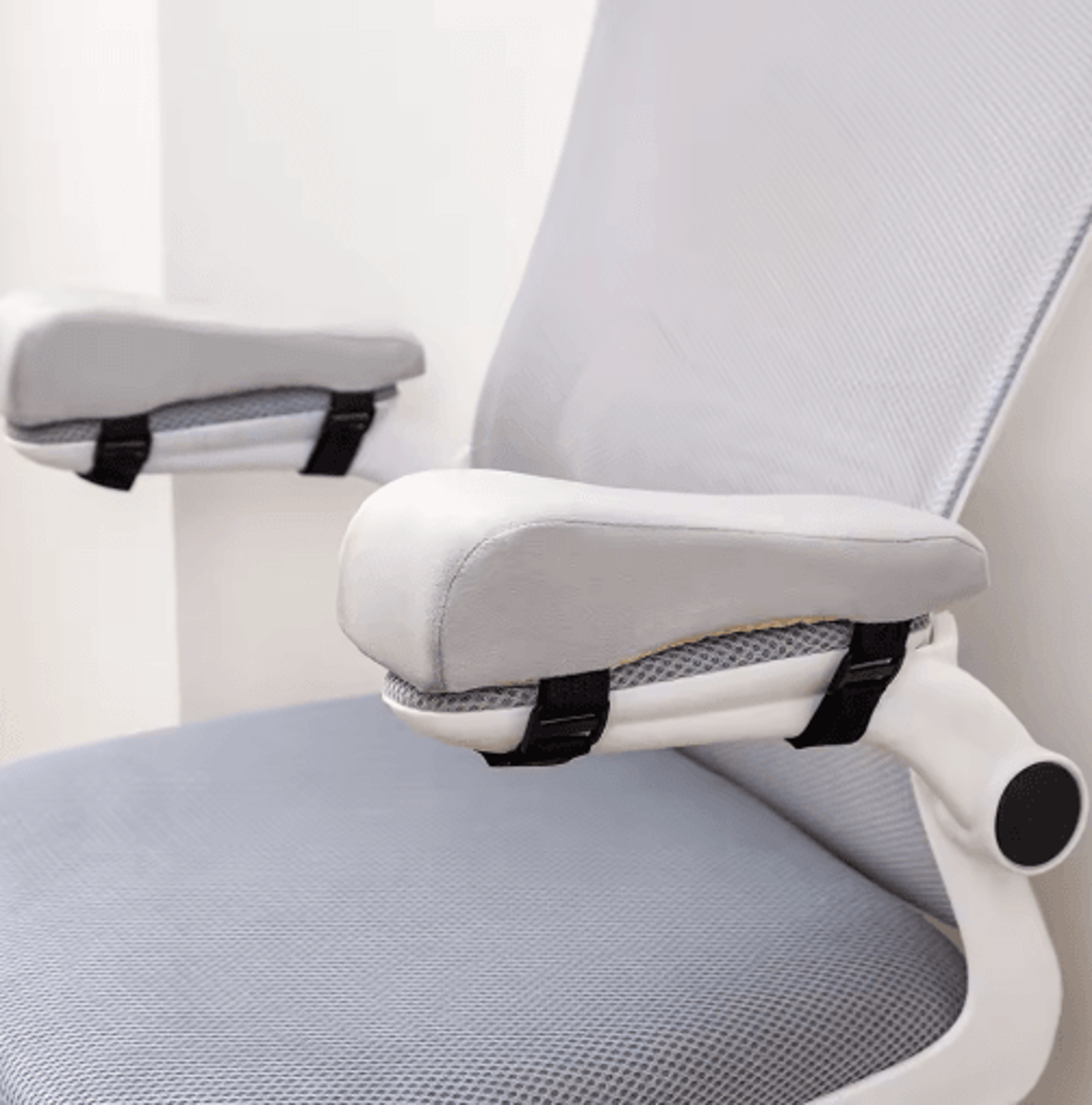 1 Pair Foam Chair Armrest Pads  Soft Elbow Support Cushions For Office Chairs 6