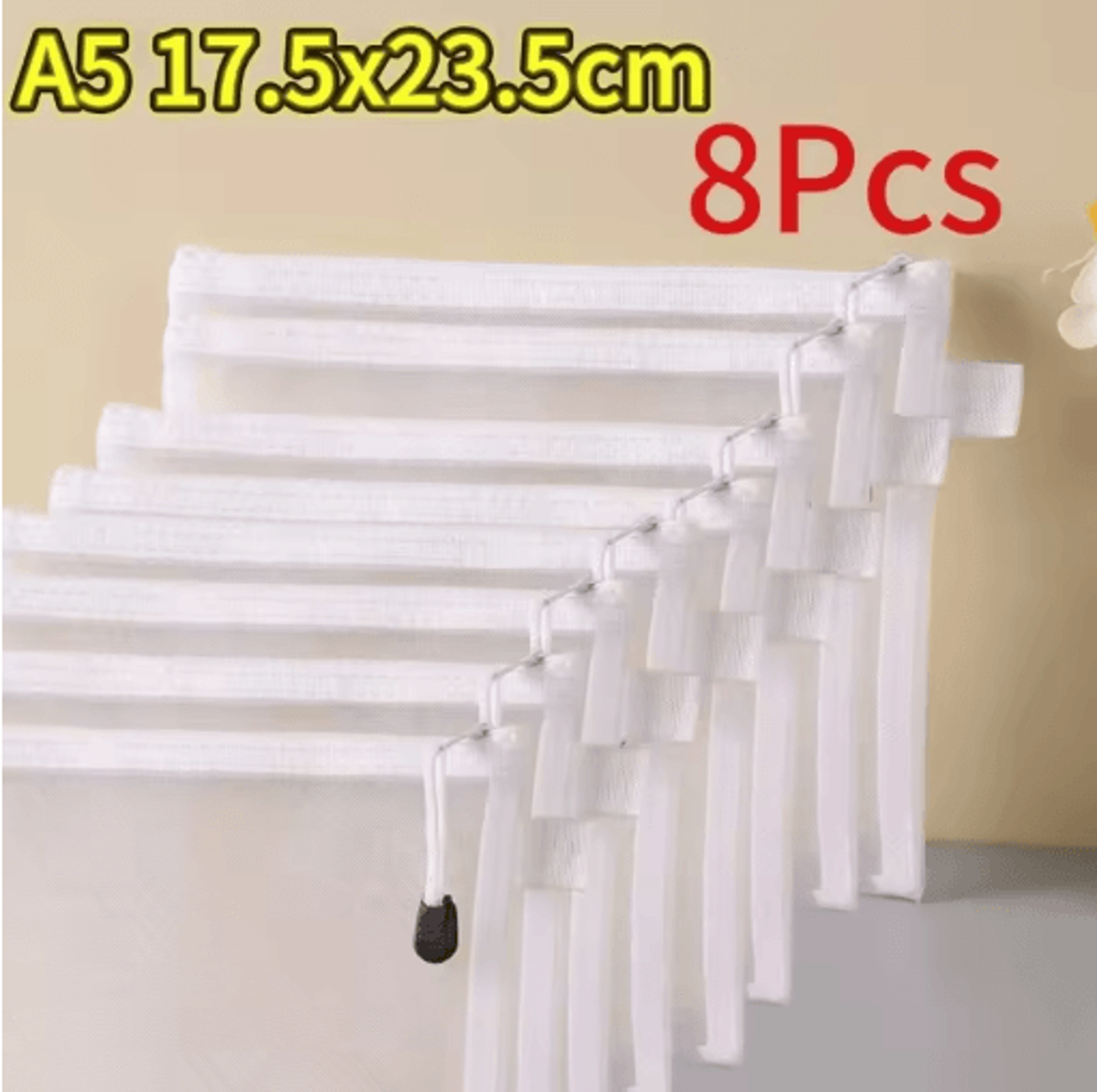 Transparent Mesh Toy Storage Bags  Zipper Pouches For Blocks Puzzles  Small Parts 5
