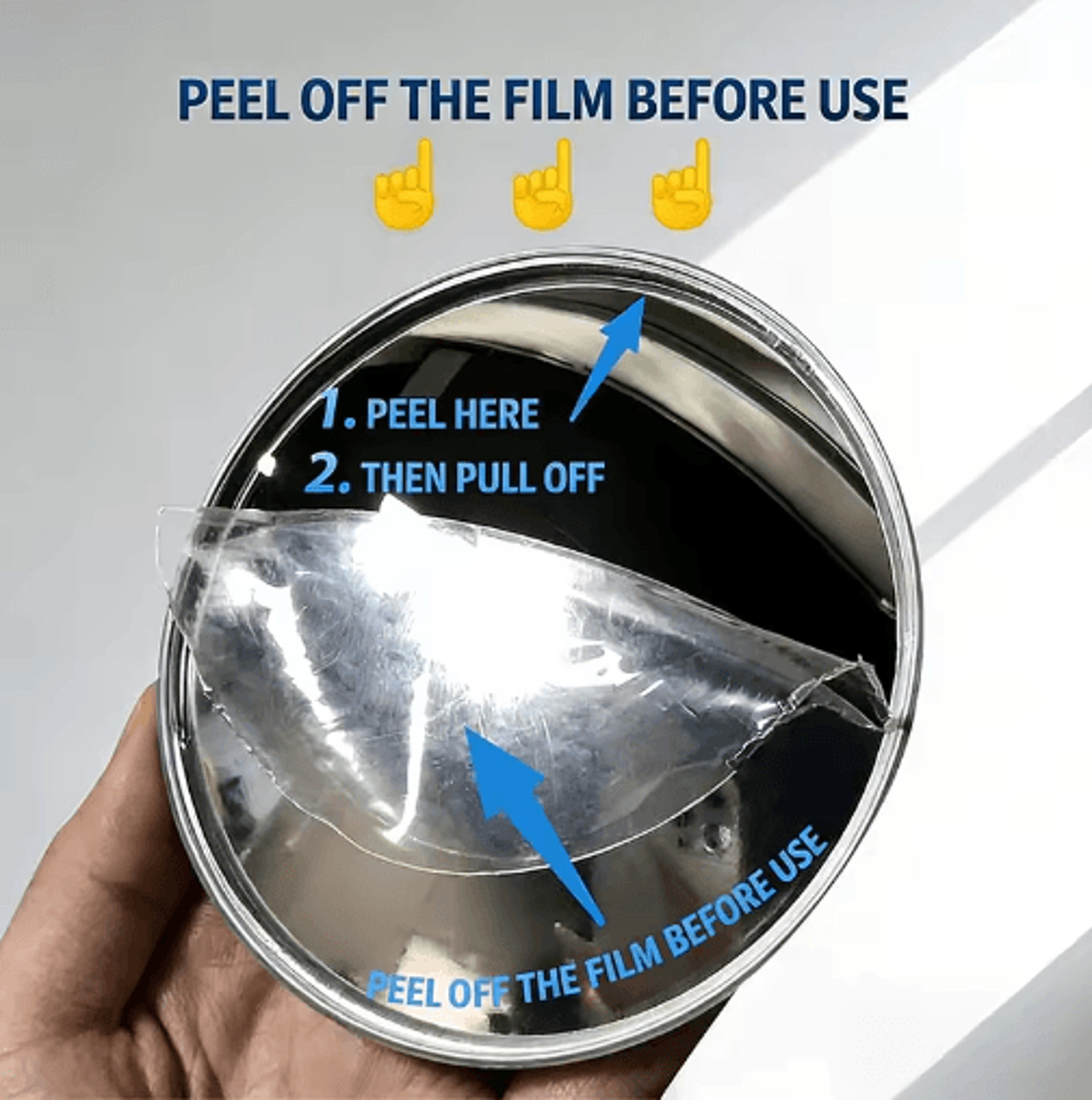 Round Convex Selfie Mirror  WideAngle Travel Photography Prop 7