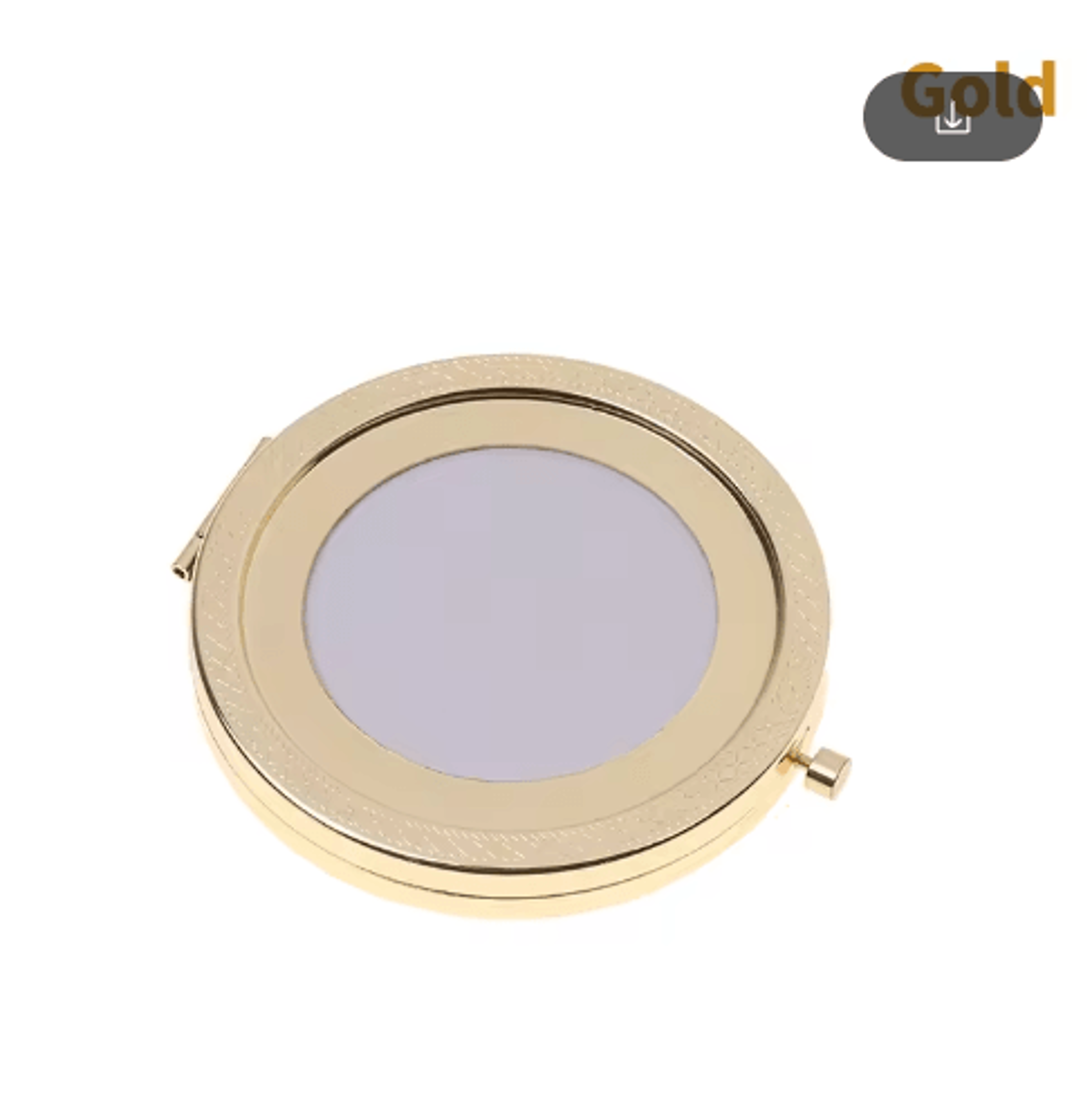 Vintage DoubleSided Compact Mirror  Foldable Mini Pocket Makeup Mirror 3