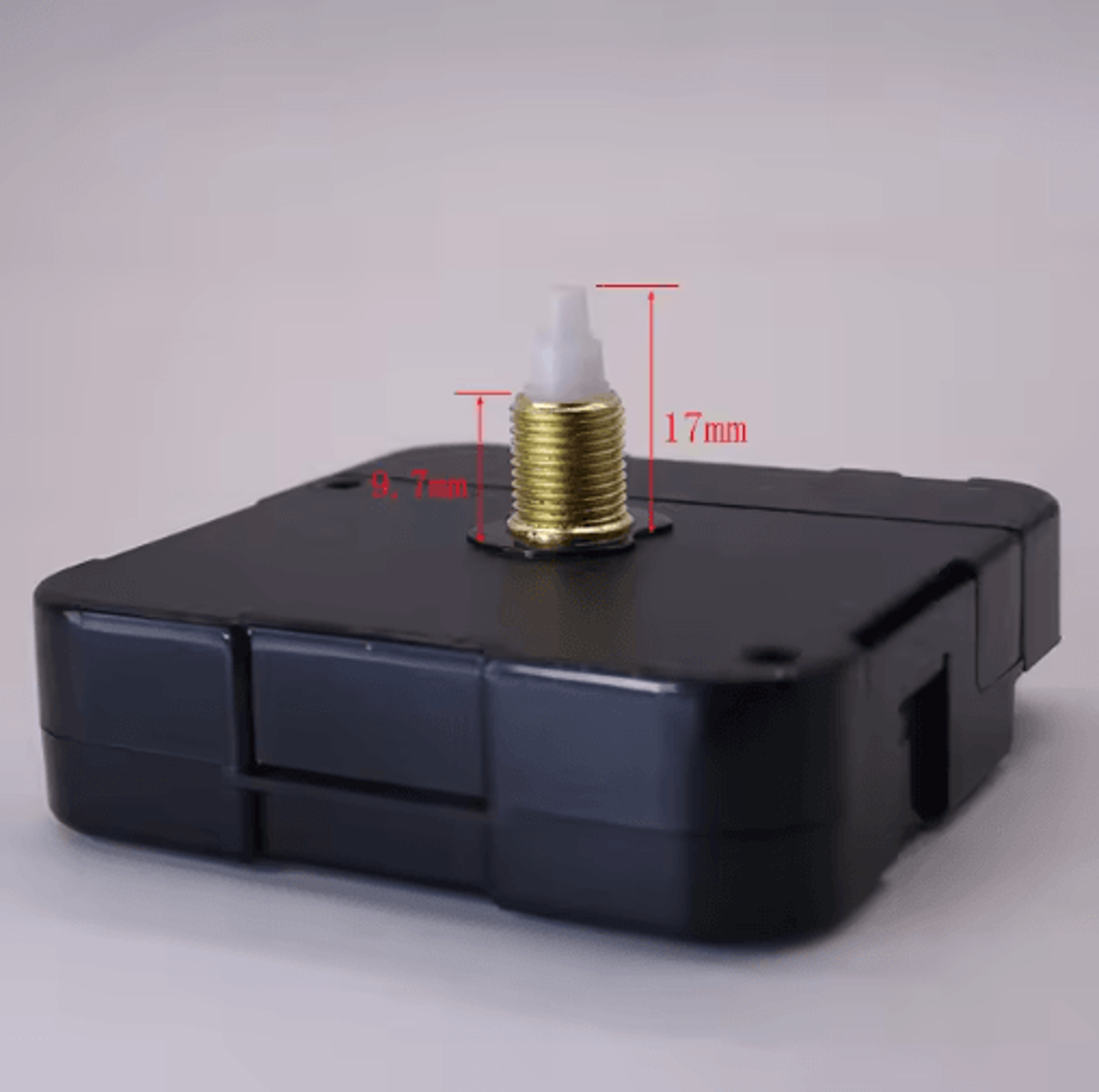 31mm Long Shaft Silent Quartz Clock Movement  DIY Wall Clock Repair Mechanism 7