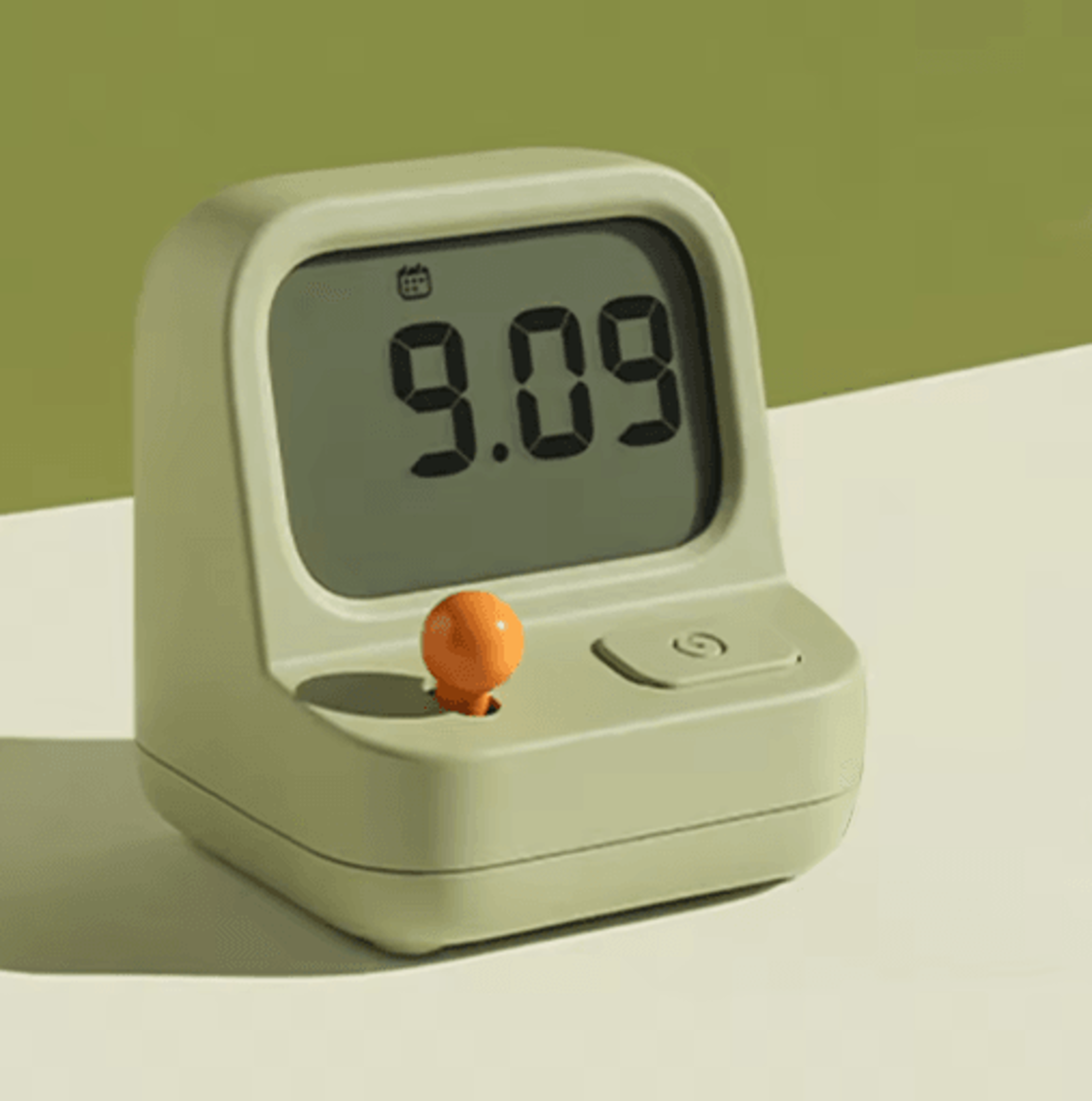 Retro Handheld Game Alarm Clock  Cute MultiFunction Digital Desk Clock For Kids 4