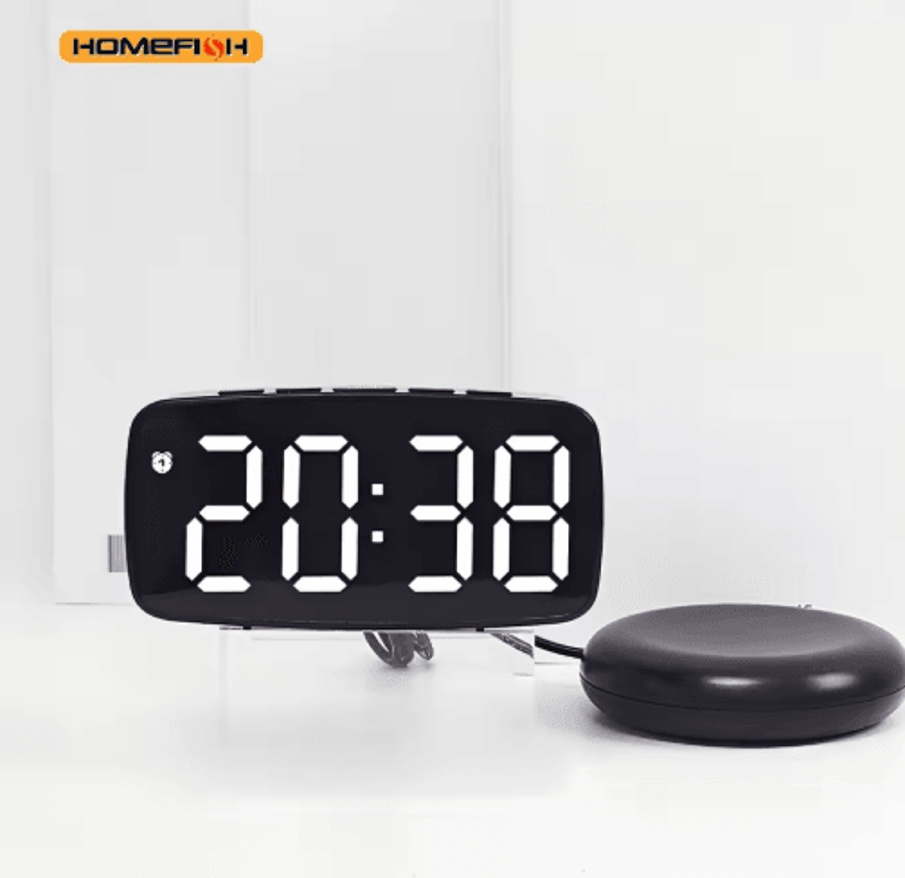multifunctional digital alarm clock – temperature, humidity & calendar display