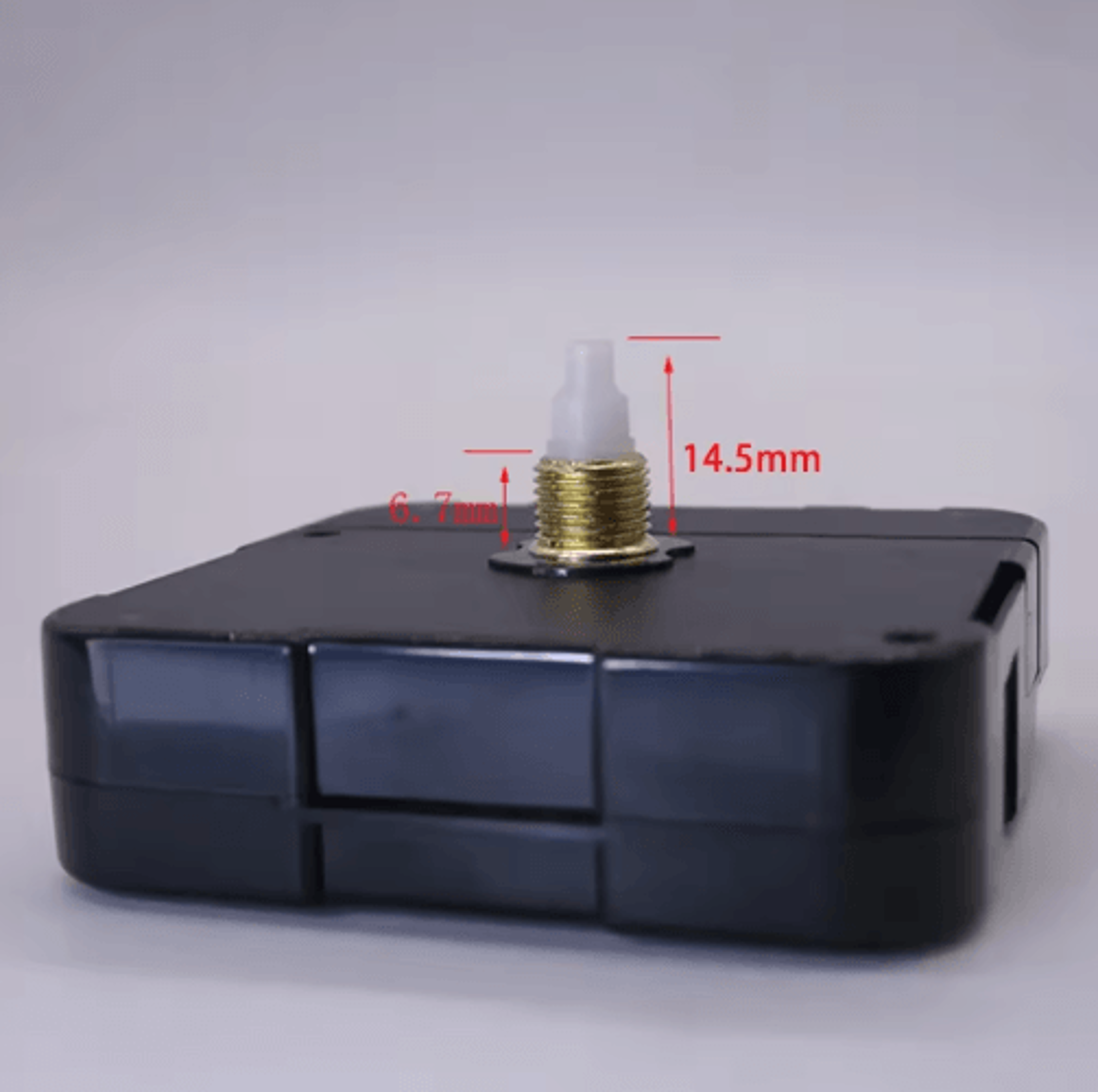 31mm Long Shaft Silent Quartz Clock Movement DIY Wall Clock Repair Mechanism 5