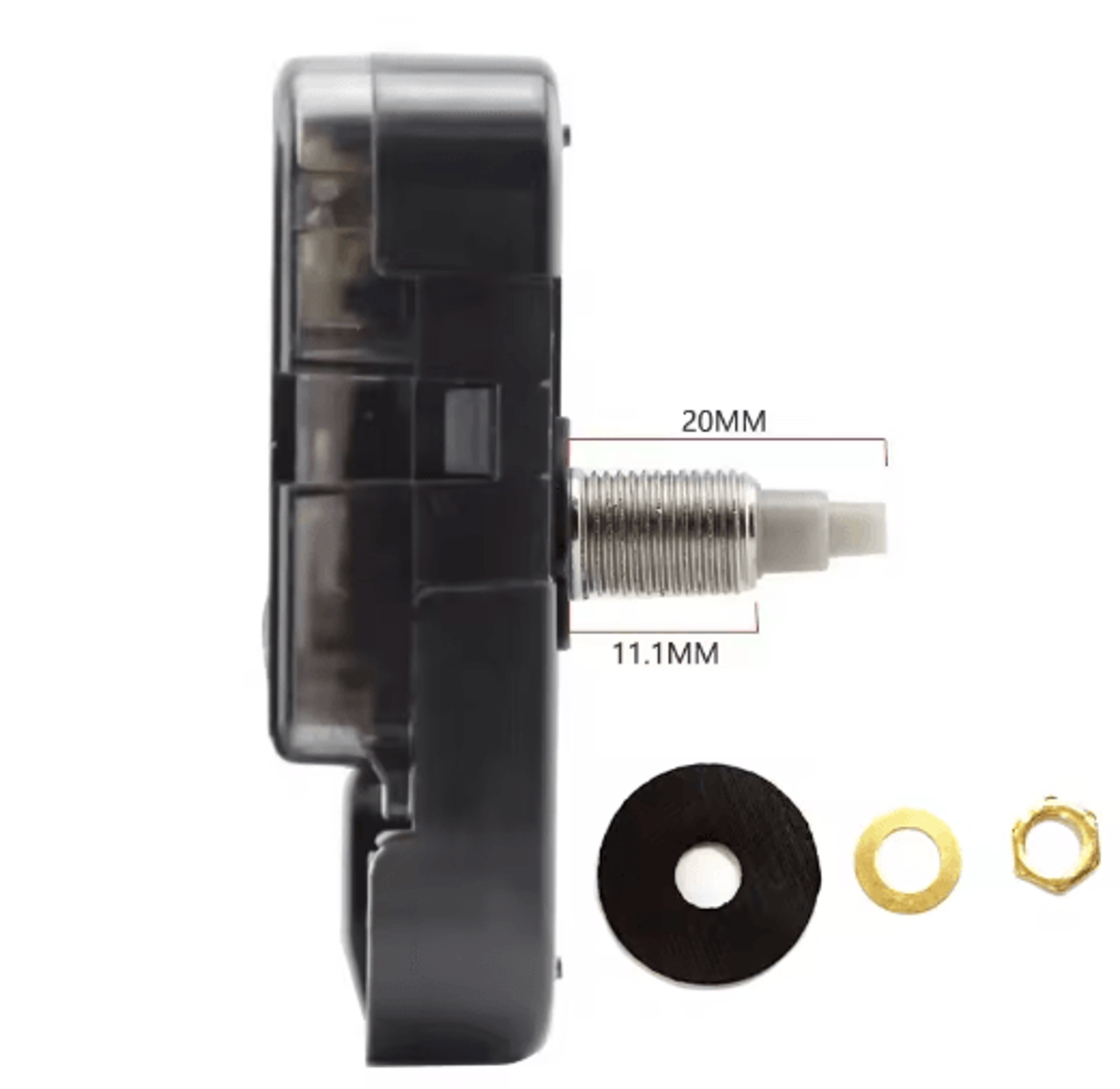 Silent 12888 Quartz Clock Movement  Sweep Second DIY Wall Clock Mechanism 2
