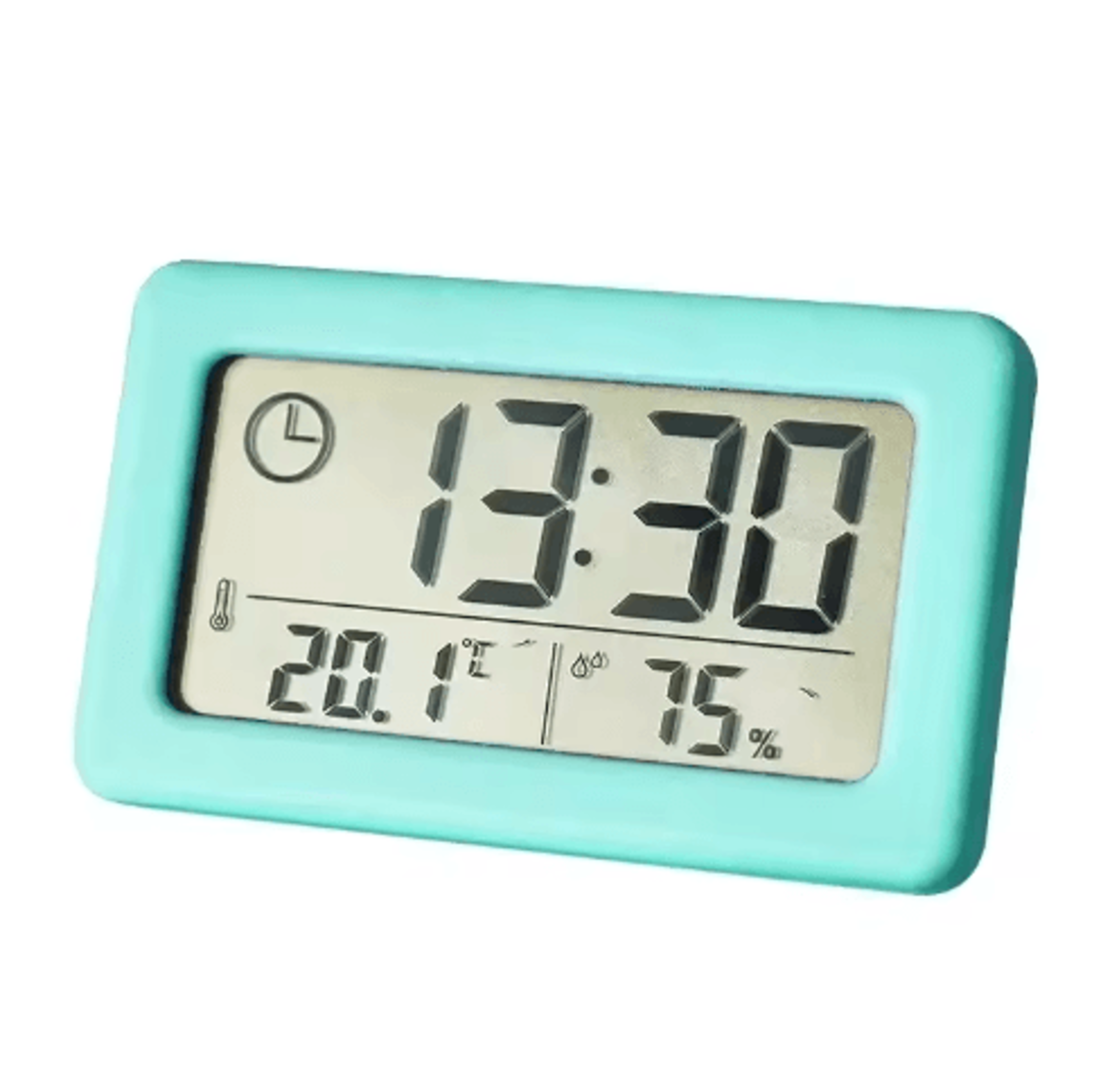 Digital Temperature  Humidity Clock  LCD Hygrometer Wall  Table Monitor 4