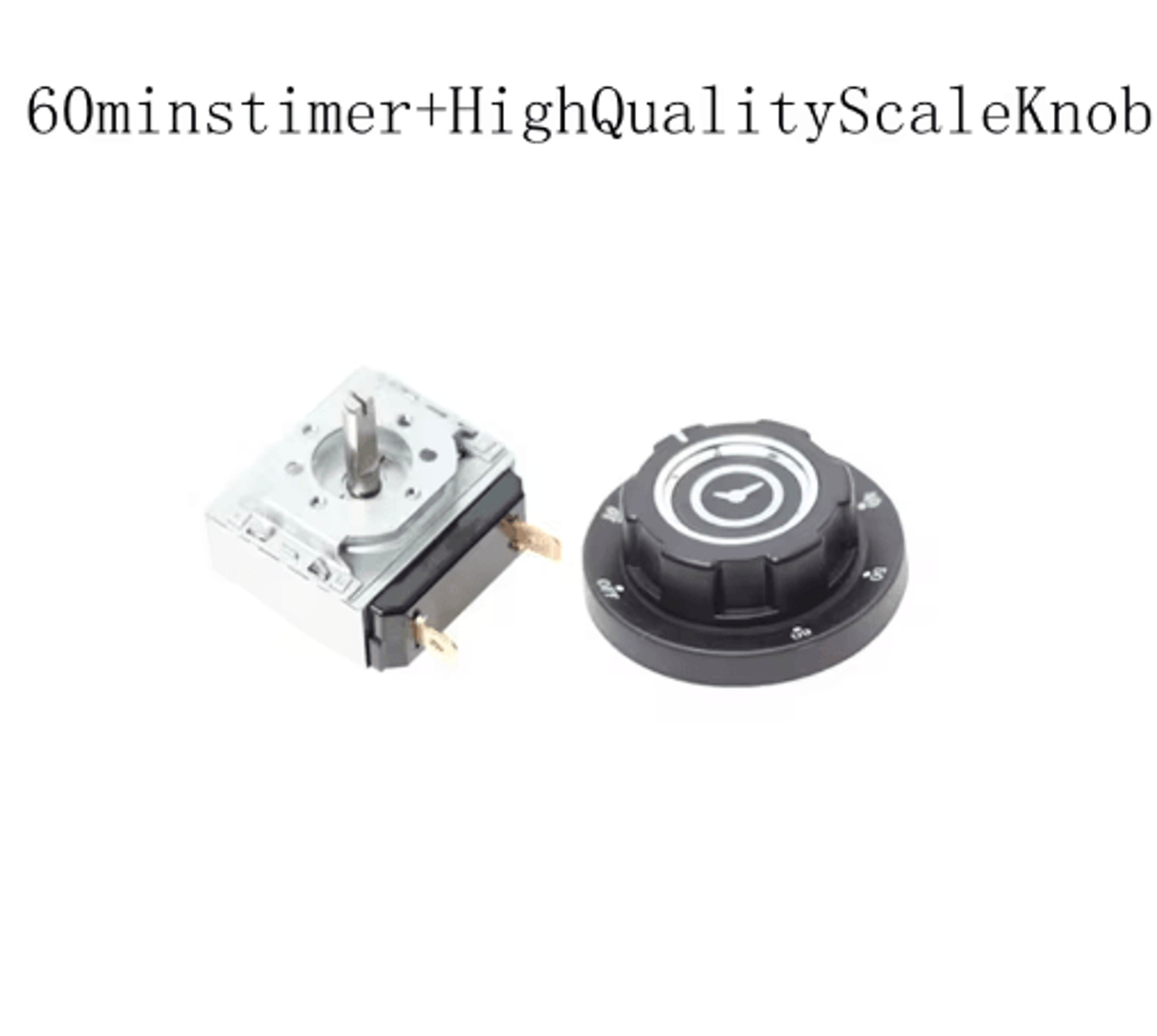 6090120Minute Mechanical Timer Switch  16A 250V Knob With Bell Reminder 10