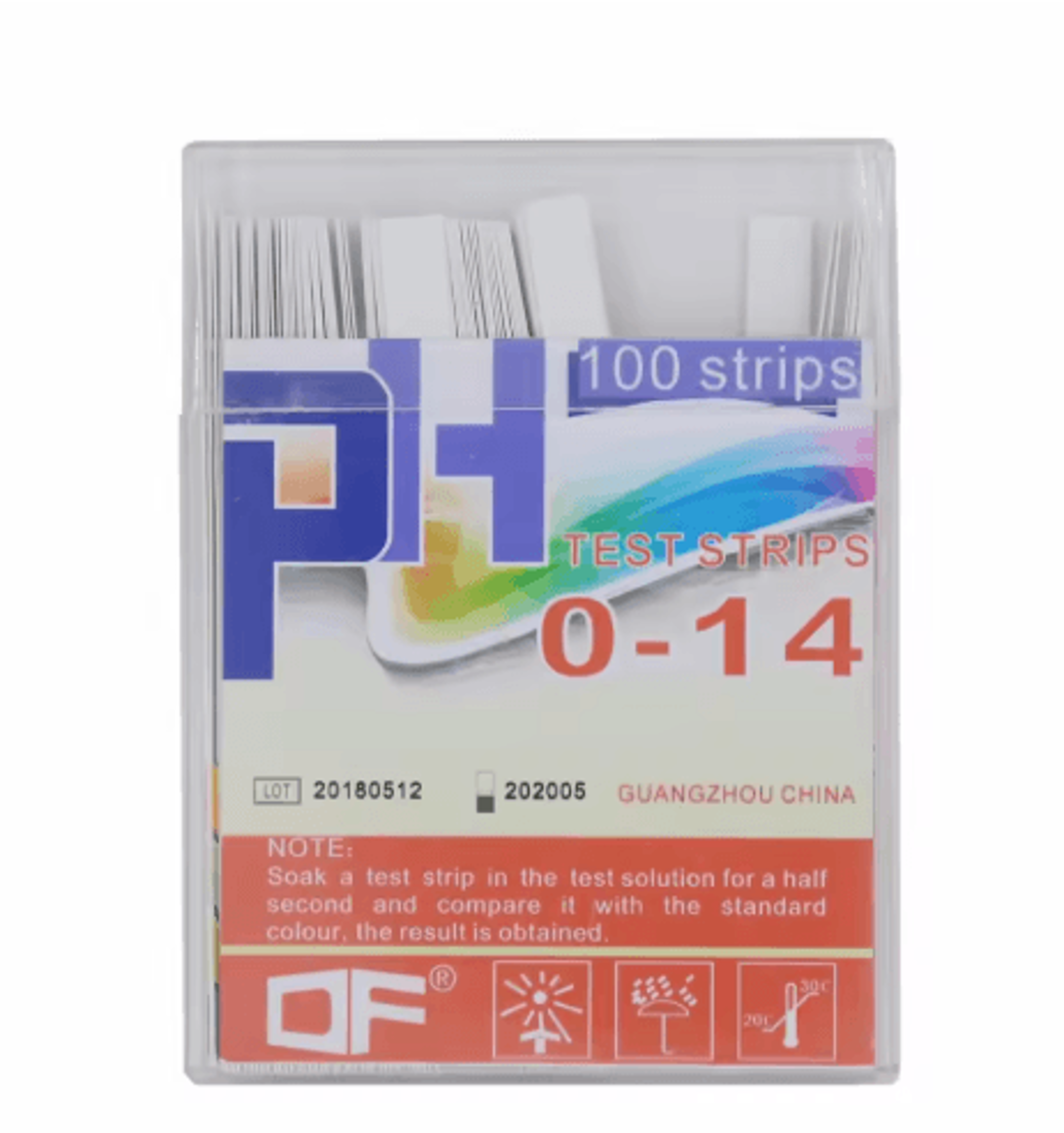 1–14 ph litmus test strips – household acid & alkaline testing paper
