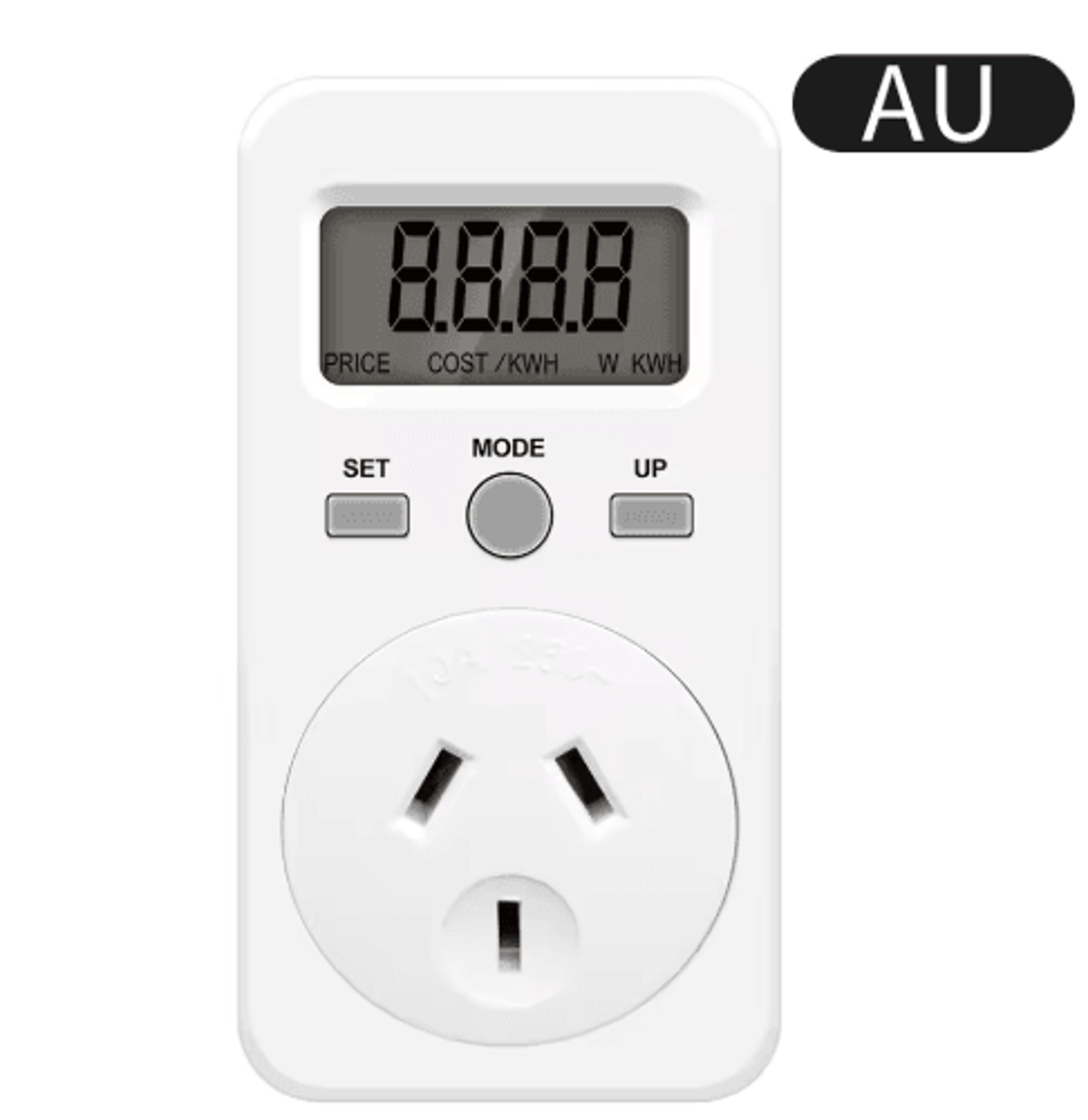 KWEPMB03 Digital Energy Meter  230V 16A Wattmeter Socket 4