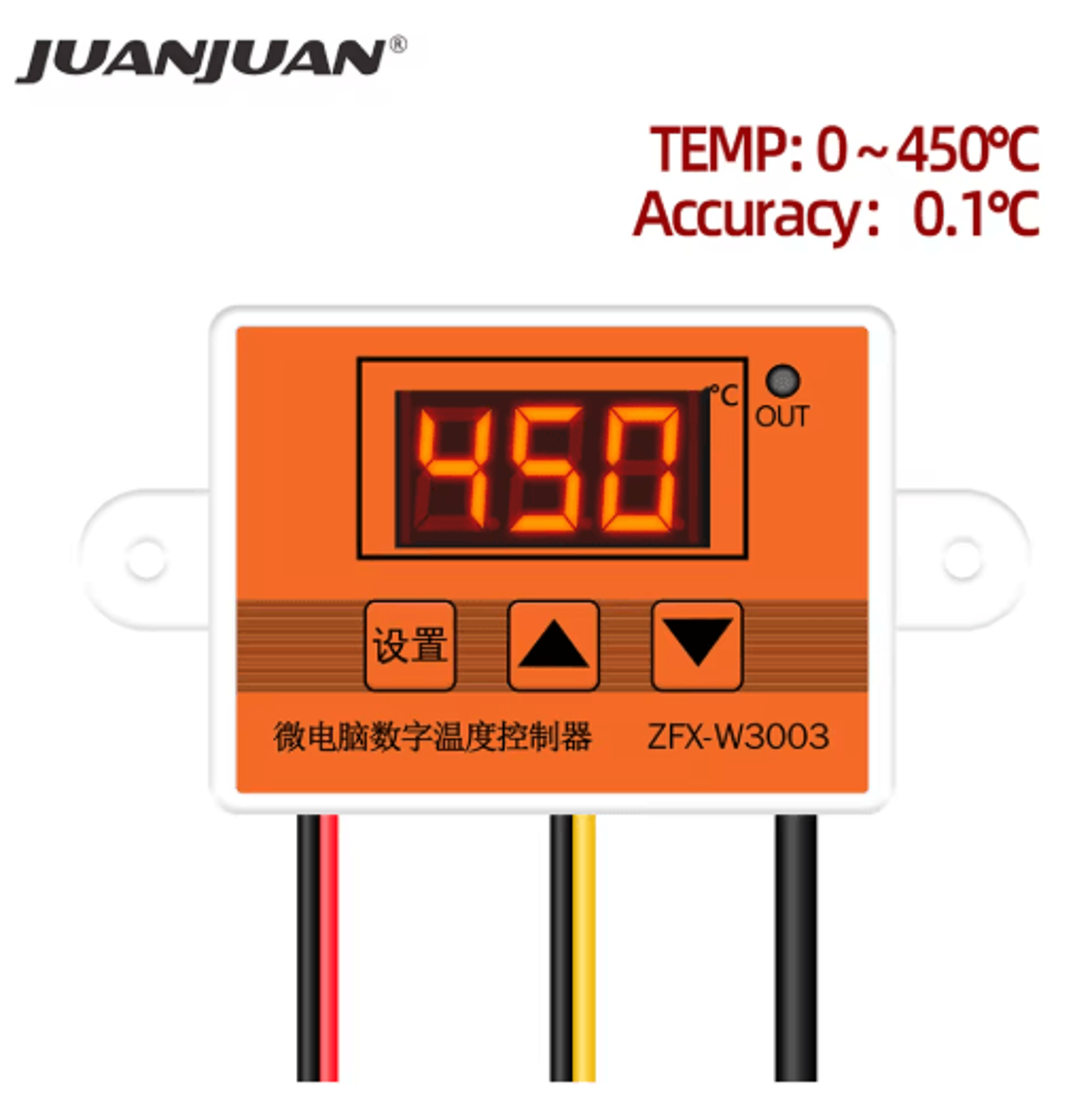 zfx-w3003 digital temperature controller – intelligent thermostat regulator