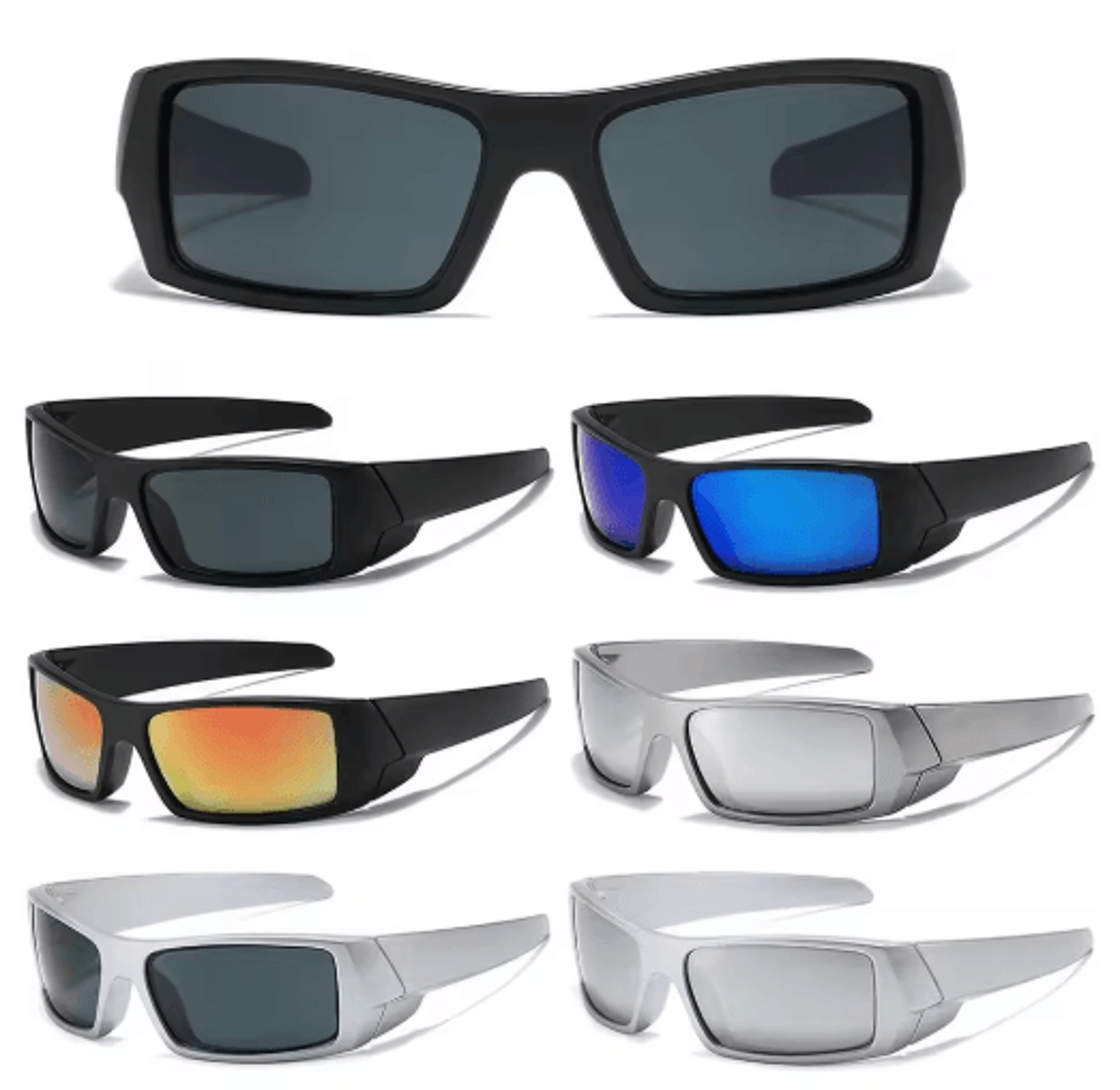 y2k wrap around sunglasses – futuristic sporty punk shades